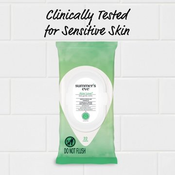 Summer's Eve Feminine Wipes - Aloe Love, 32 ct