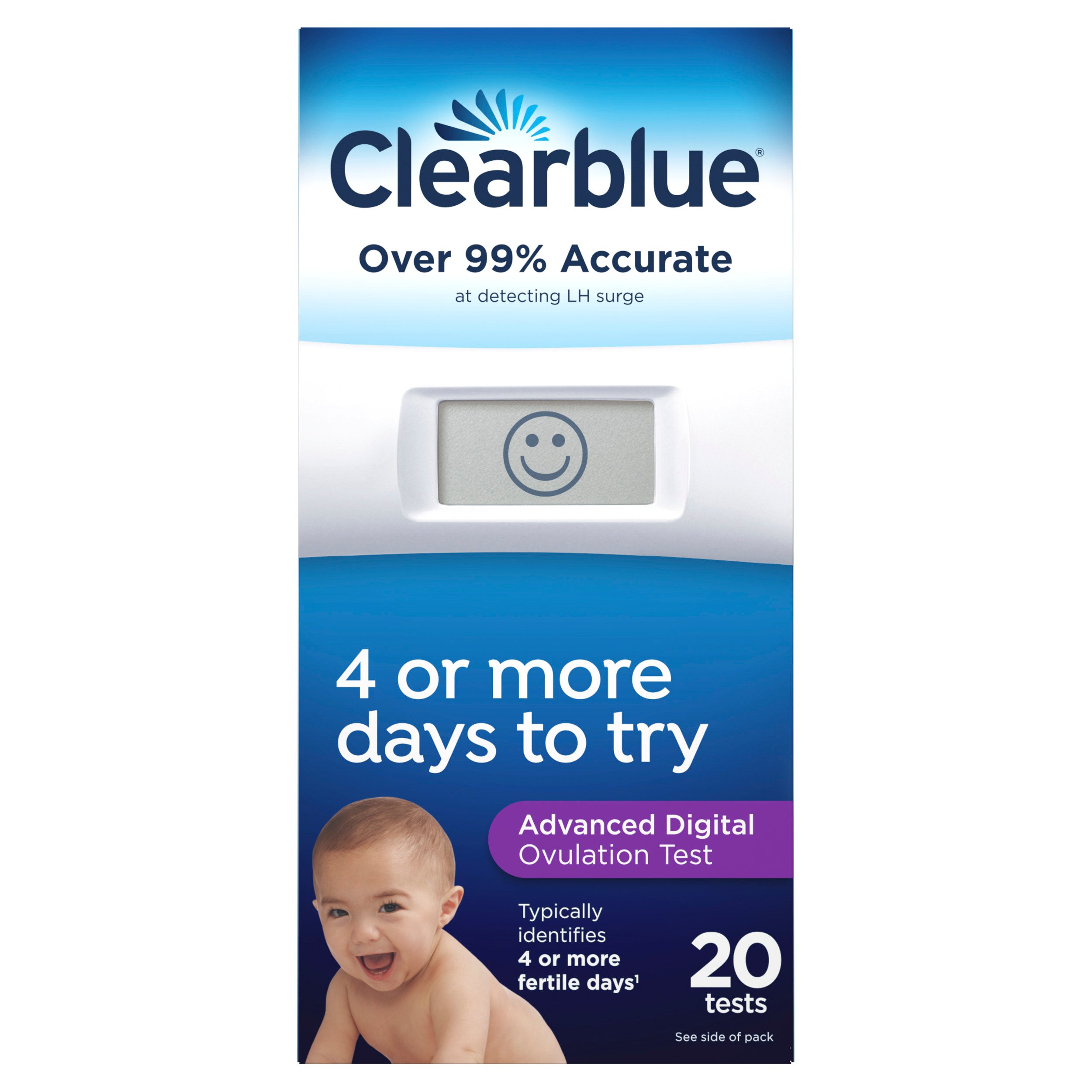Clearblue Advanced Digital Ovulation Test, Predictor Kit Shop