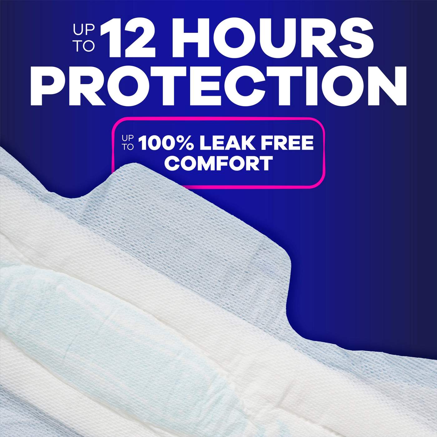 Always Maxi Overnight Pads with Wings - Extra Heavy Size 5, Unscented; image 4 of 9