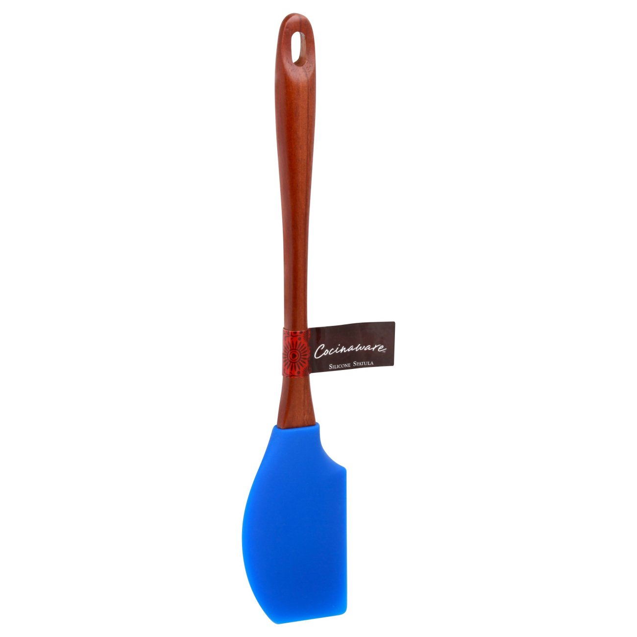 Cocinaware Aqua Silicone Spatula With Wood Handle