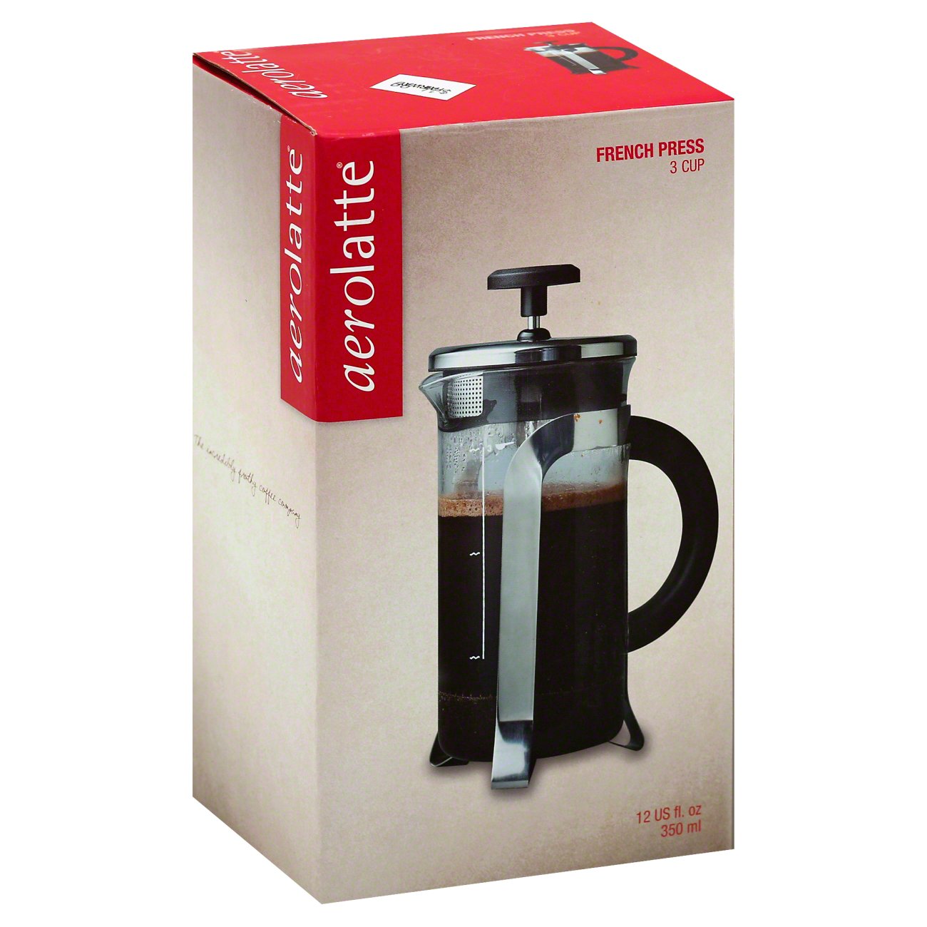 Aerolatte Coffee Maker 3 Cup French Press, ea | Central Market - Really  Into Food