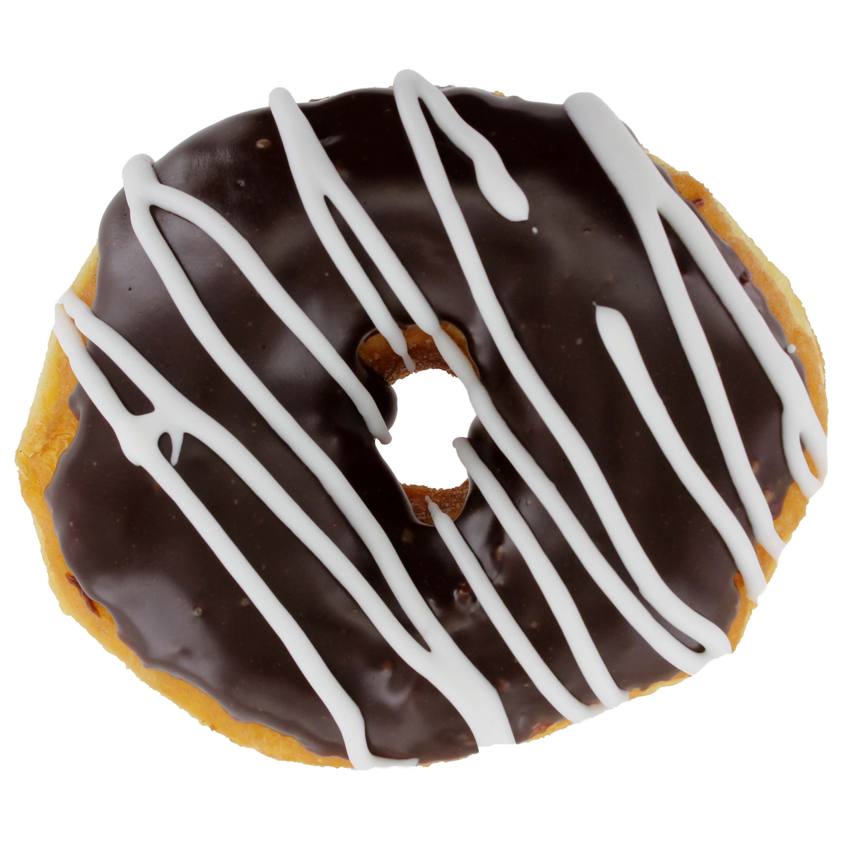 H-E-B Chocolate Iced Zebra Donut - Shop Donuts At H-E-B