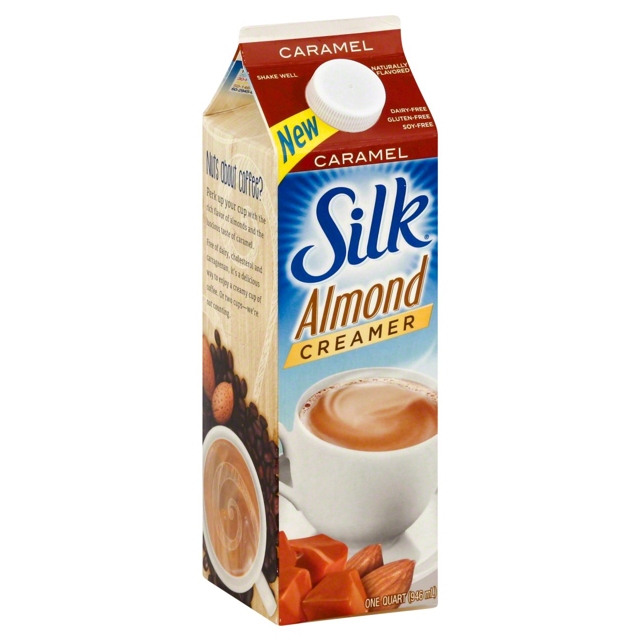 Silk Almond Caramel Liquid Coffee Creamer - Shop Coffee ...