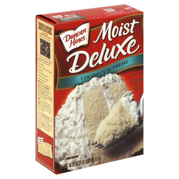 Duncan Hines Dolly Parton's Favorite SouthernStyle Coconut Flavored