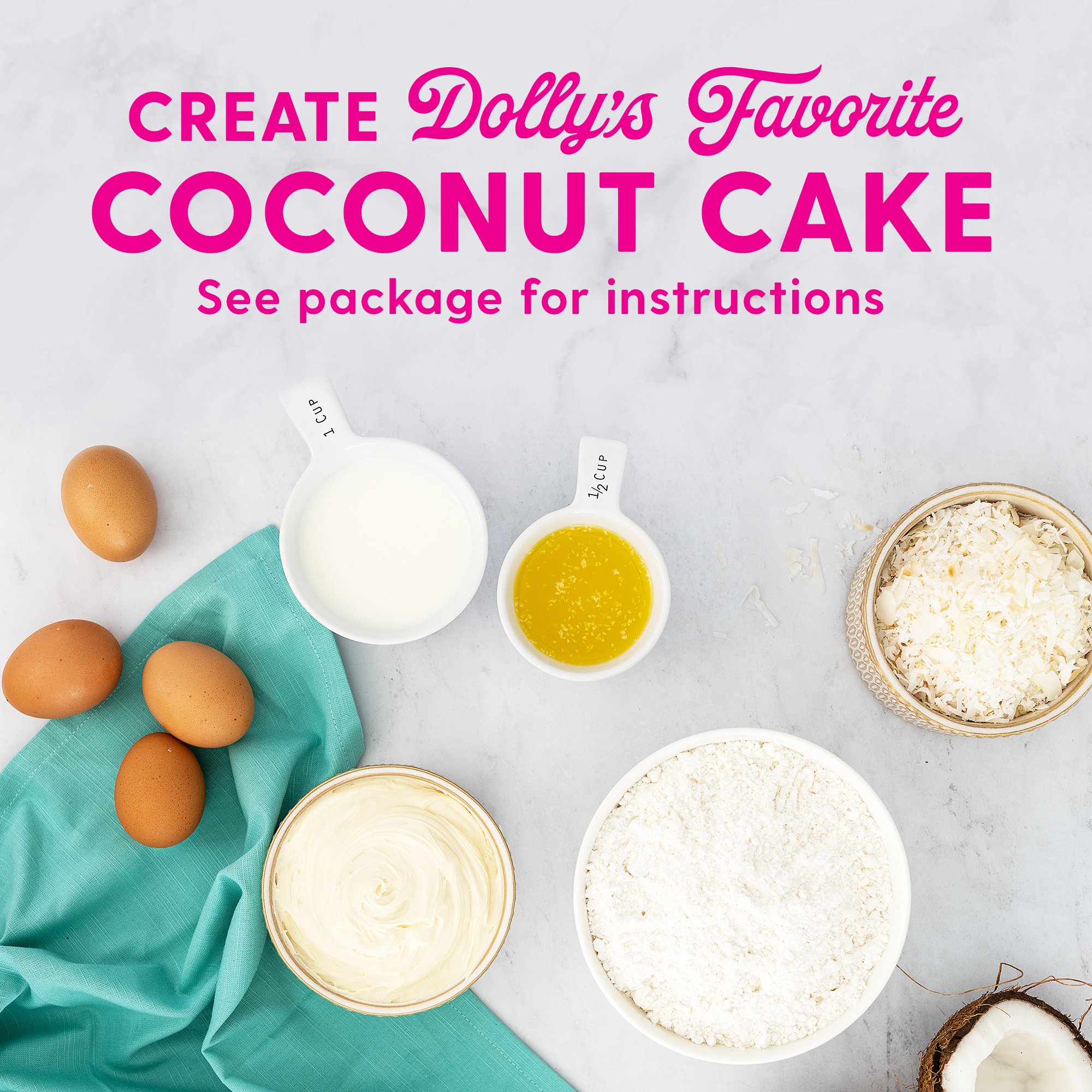 Coconut cake deals mix