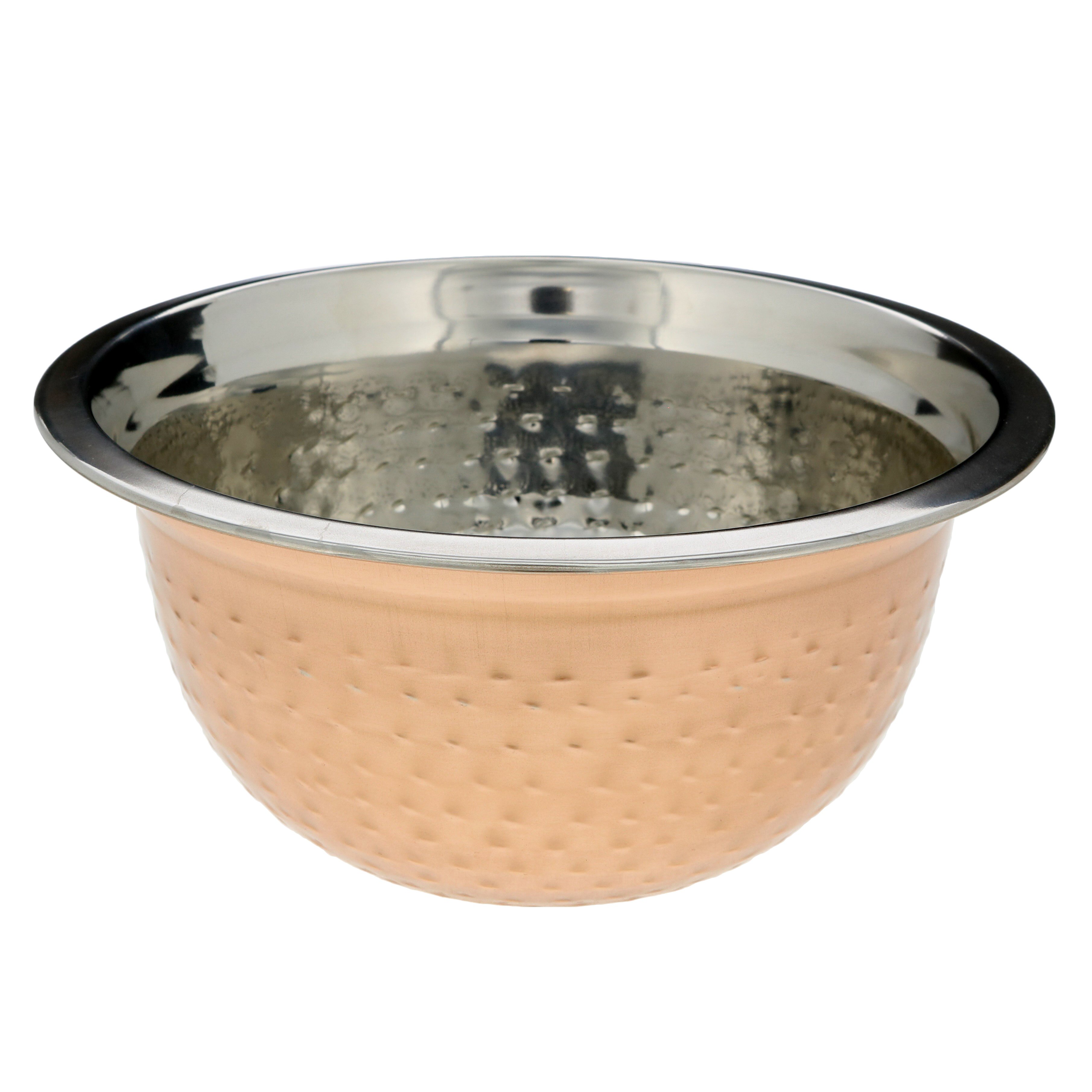 Worldinox Hammered Copper Mixing Bowl Shop Mixing Bowls at HEB