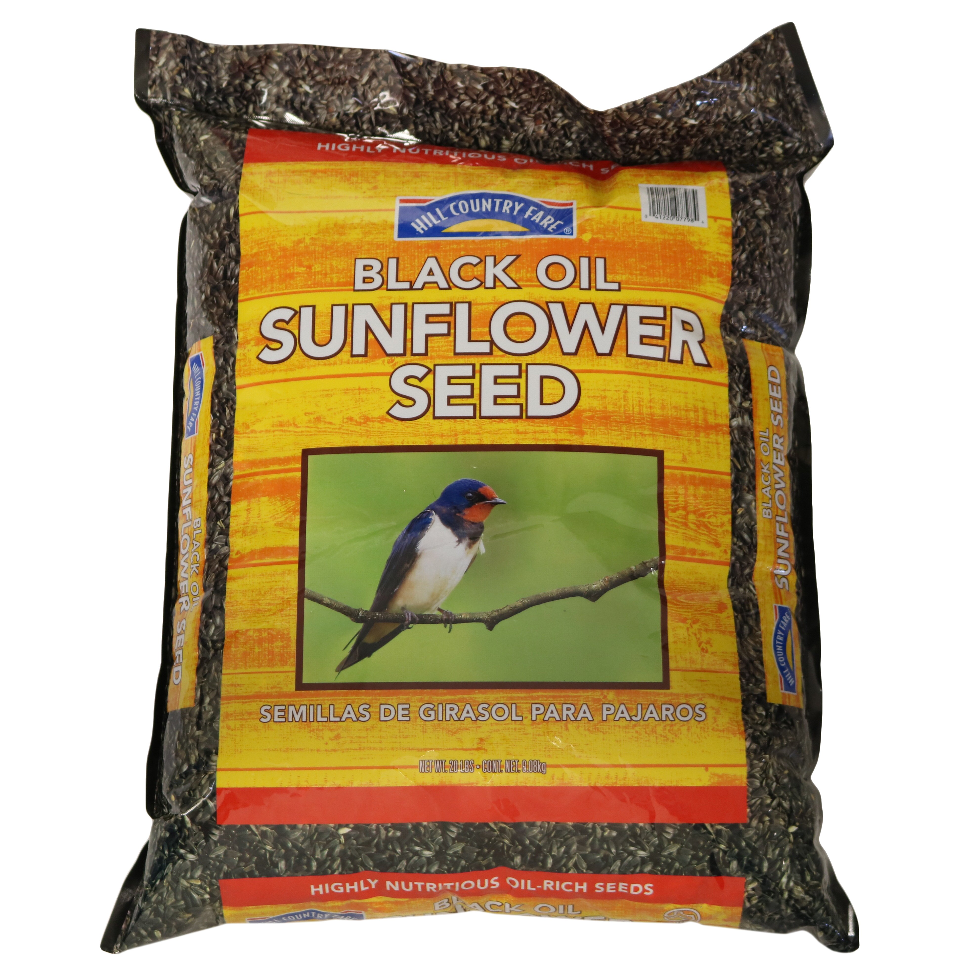 Hill Country Fare Black Oil Sunflower Seed Bag Shop Birds at HEB