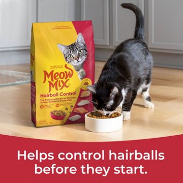 Meow Mix Hairball Control Dry Cat Food for Adult Cats