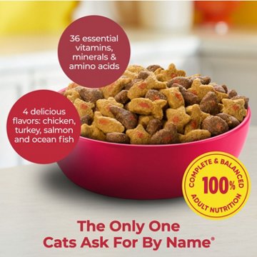 Meow Mix Hairball Control Dry Cat Food for Adult Cats