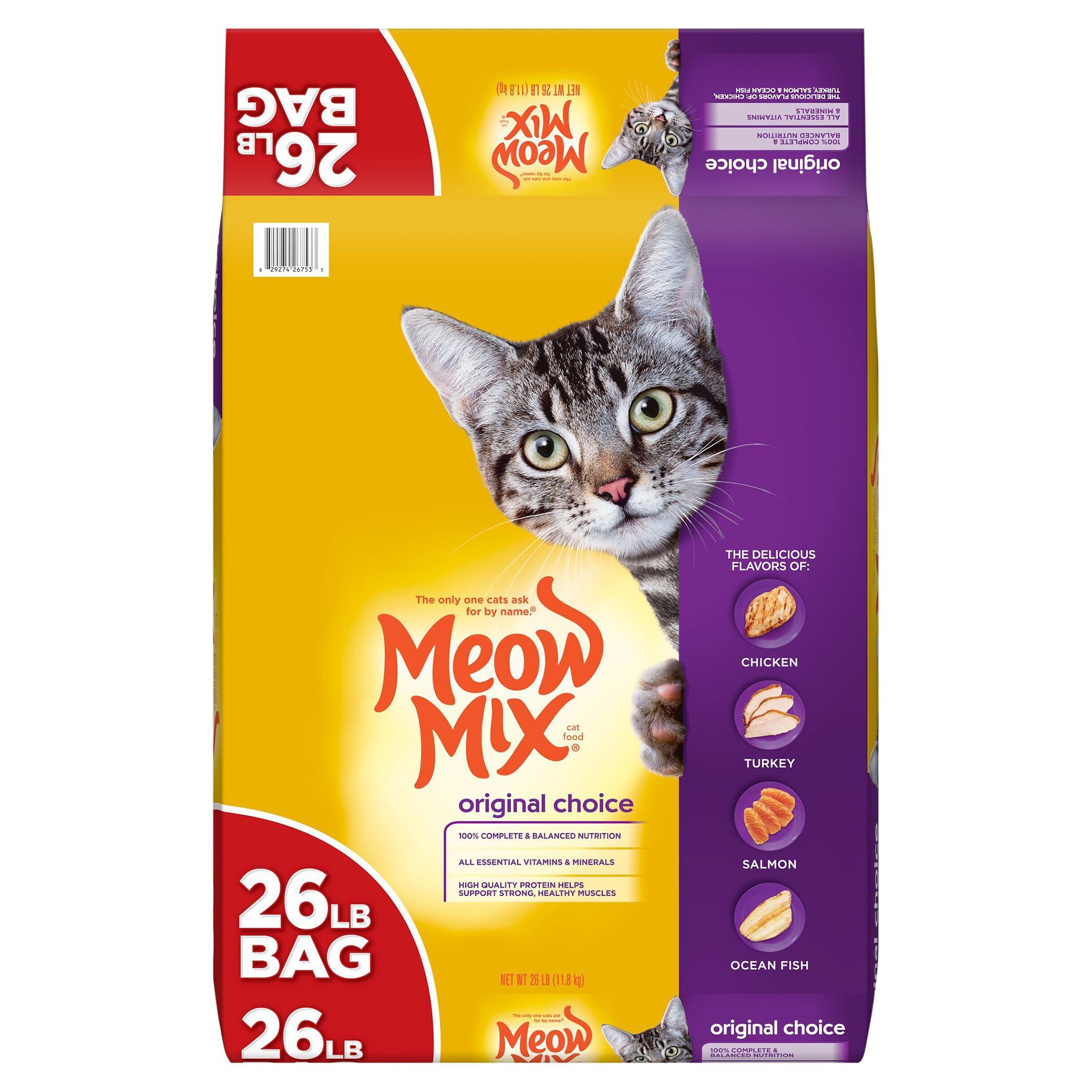 Meow Mix Original Choice Cat Food Shop Cats at HEB