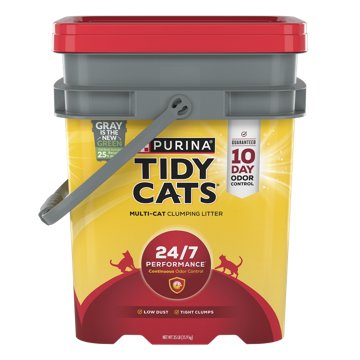 Tidy Cats Purina Clumping 24/7 Performance Multi Cat Litter, 35 lb
