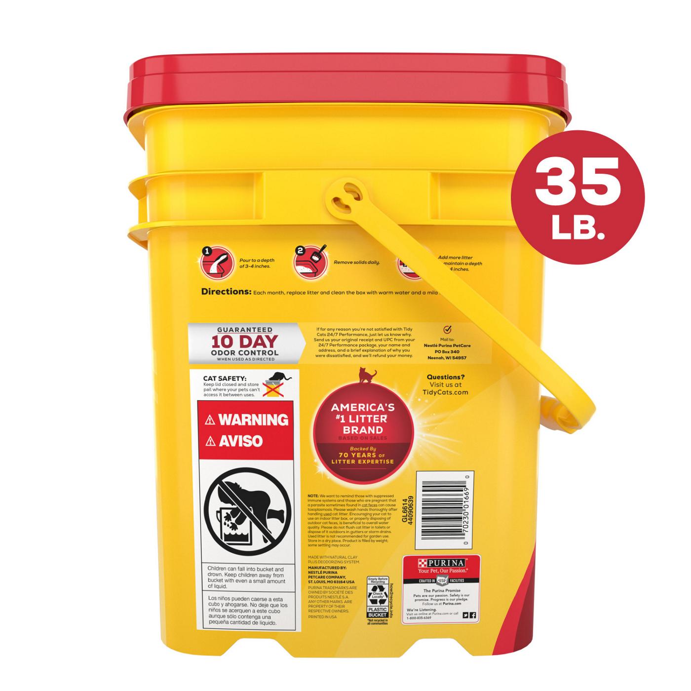 Tidy Cats Purina Tidy Cats Clumping Cat Litter, 24/7 Performance Multi Cat Litter; image 3 of 4