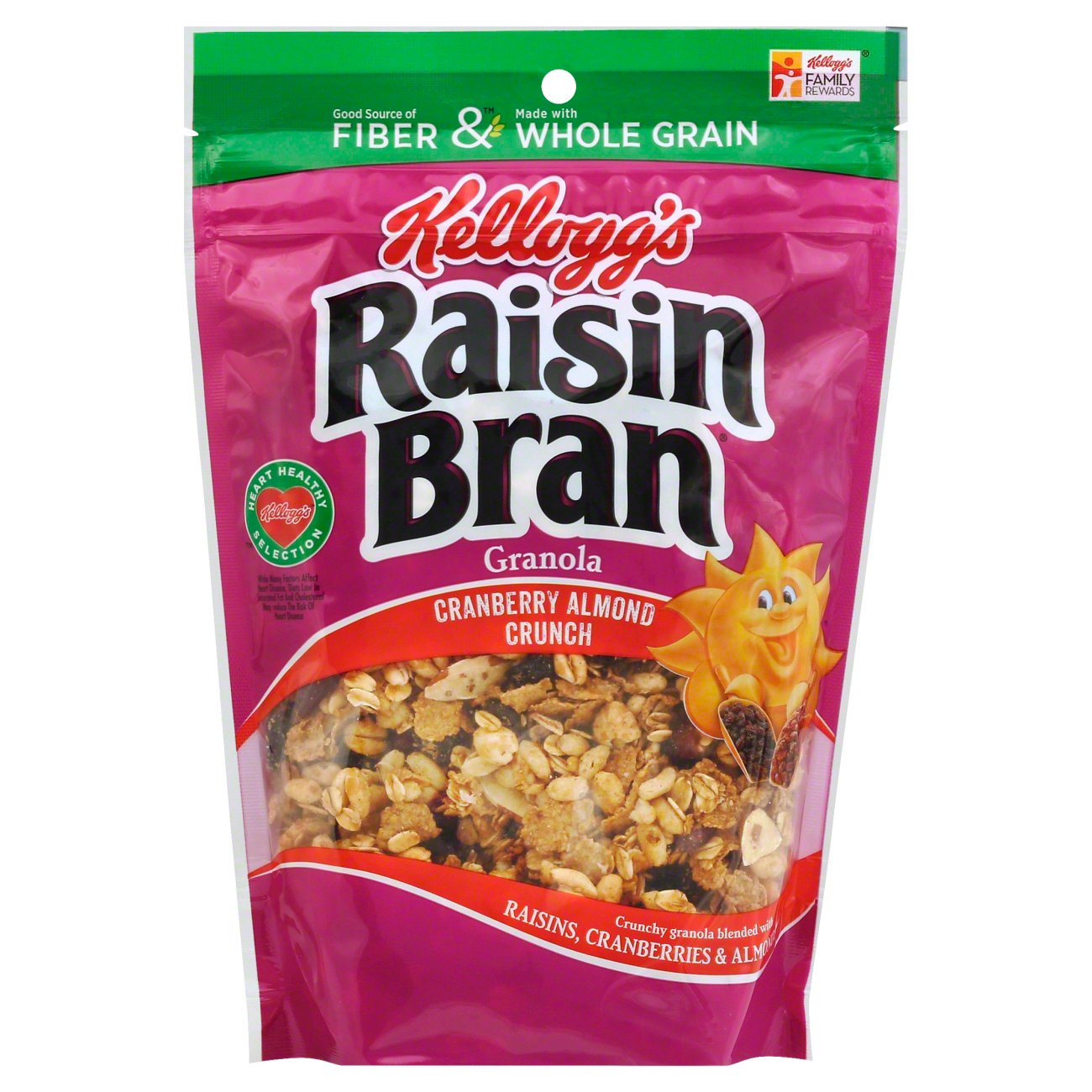 Kellogg's Raisin Bran Granola Cranberry Almond Crunch Shop Cereal at