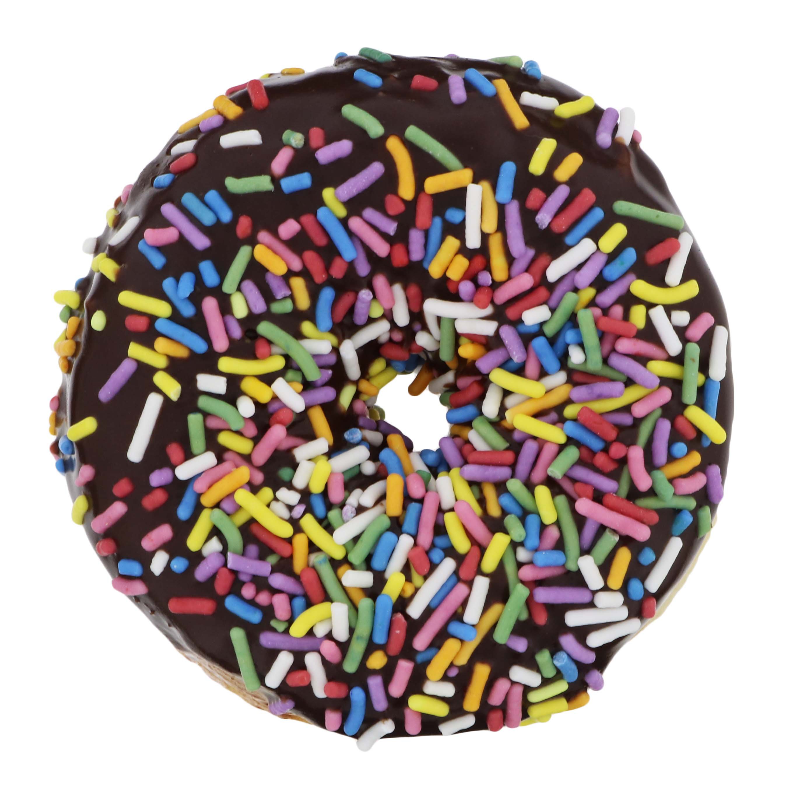 HEB Bakery Chocolate Iced Donut with Sprinkles Shop Donuts at HEB