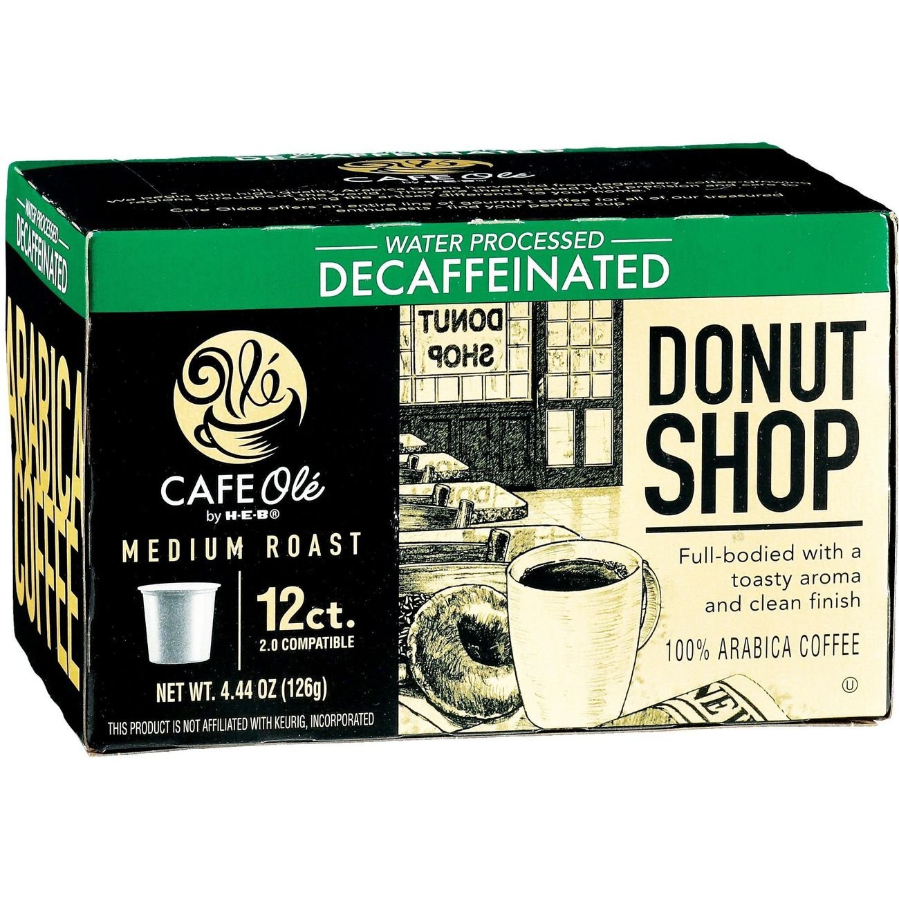 Donut shop coffee clearance decaf