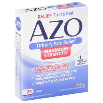 Azo Urinary Pain Relief Maximum Strength