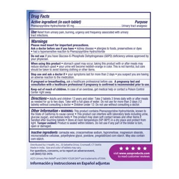 Azo Urinary Pain Relief Maximum Strength