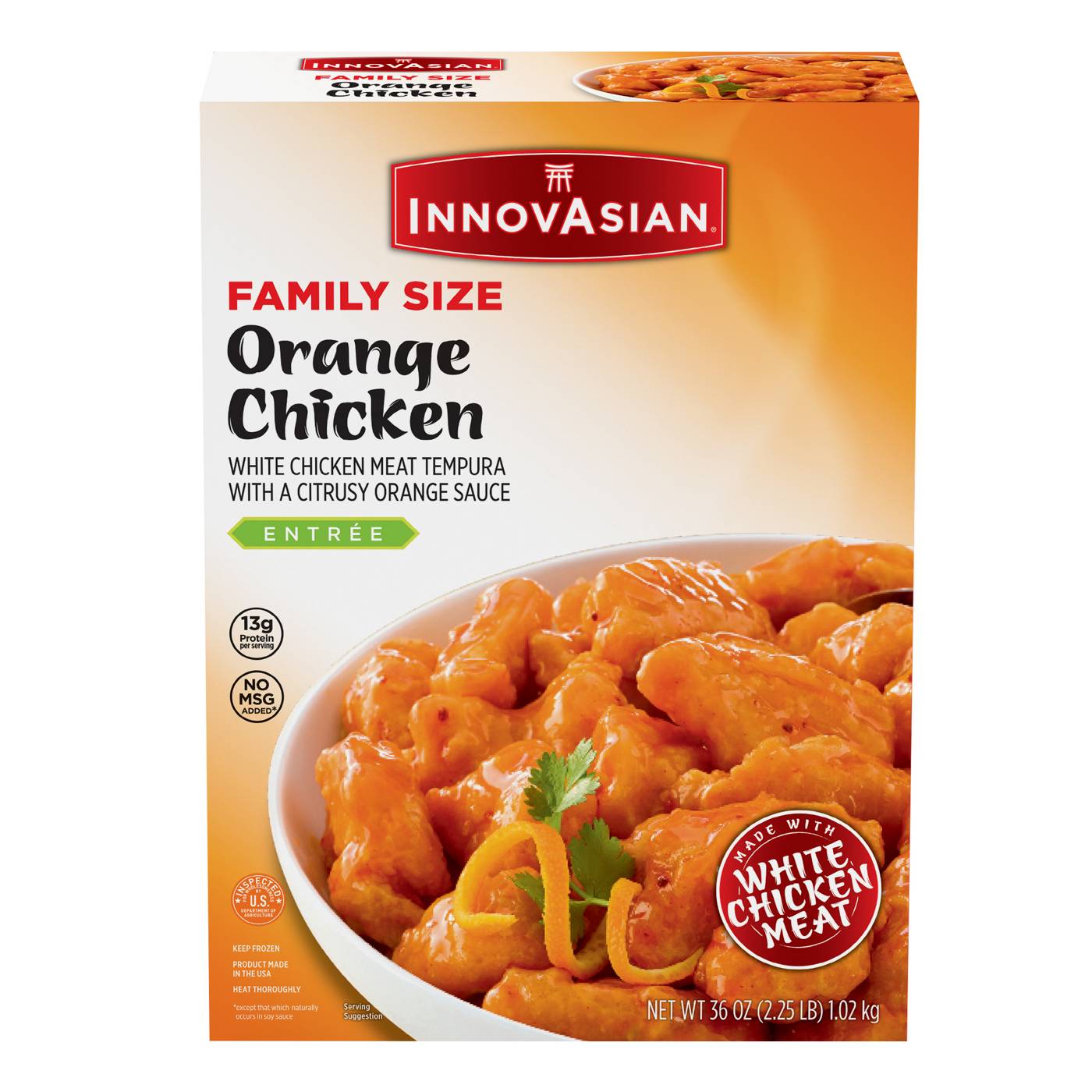 InnovAsian Frozen Orange Chicken - Family-Size; image 1 of 9