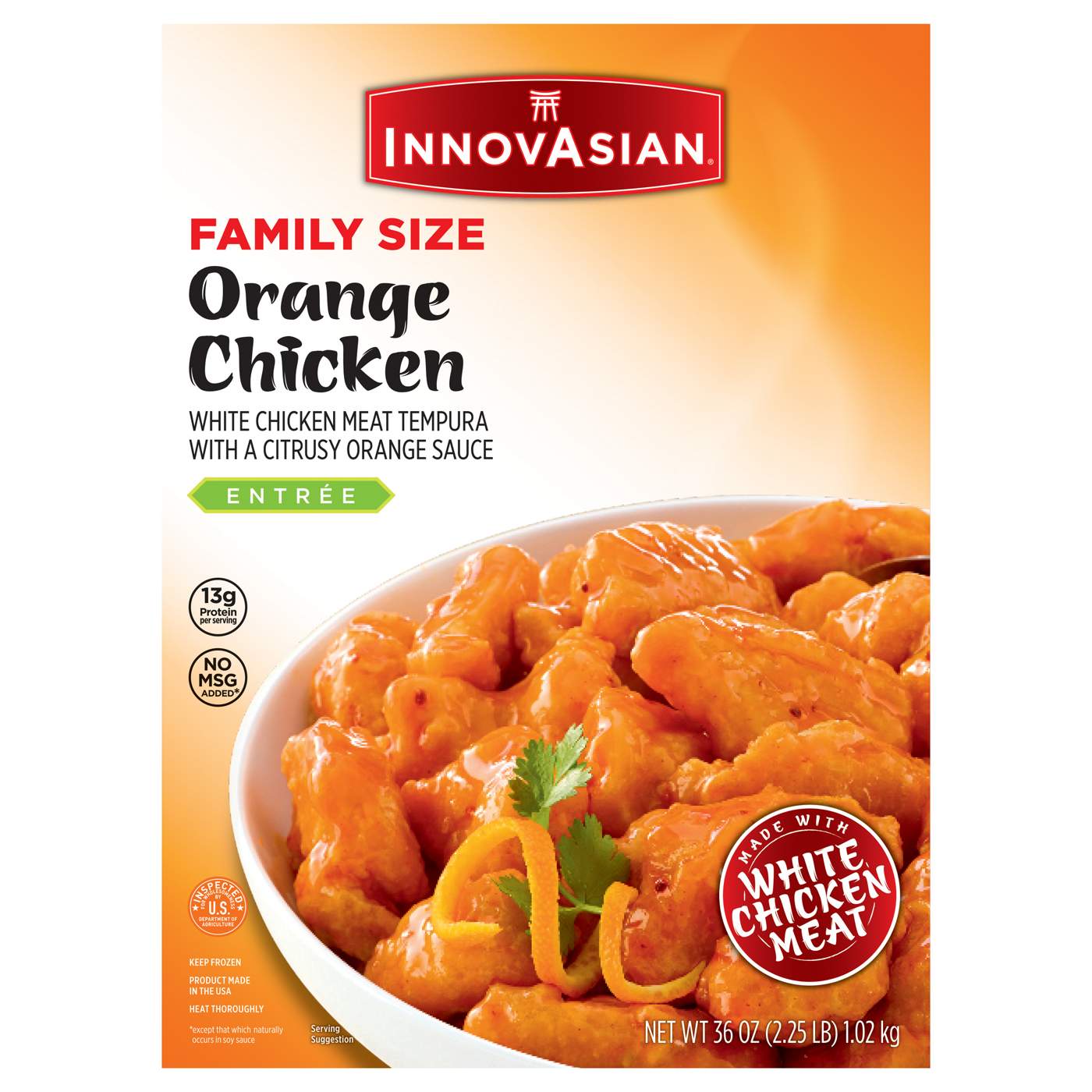 InnovAsian Frozen Orange Chicken - Family-Size; image 5 of 9