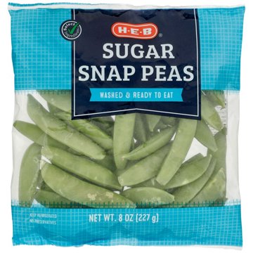 H-E-B Fresh Sugar Snap Peas, 8 oz