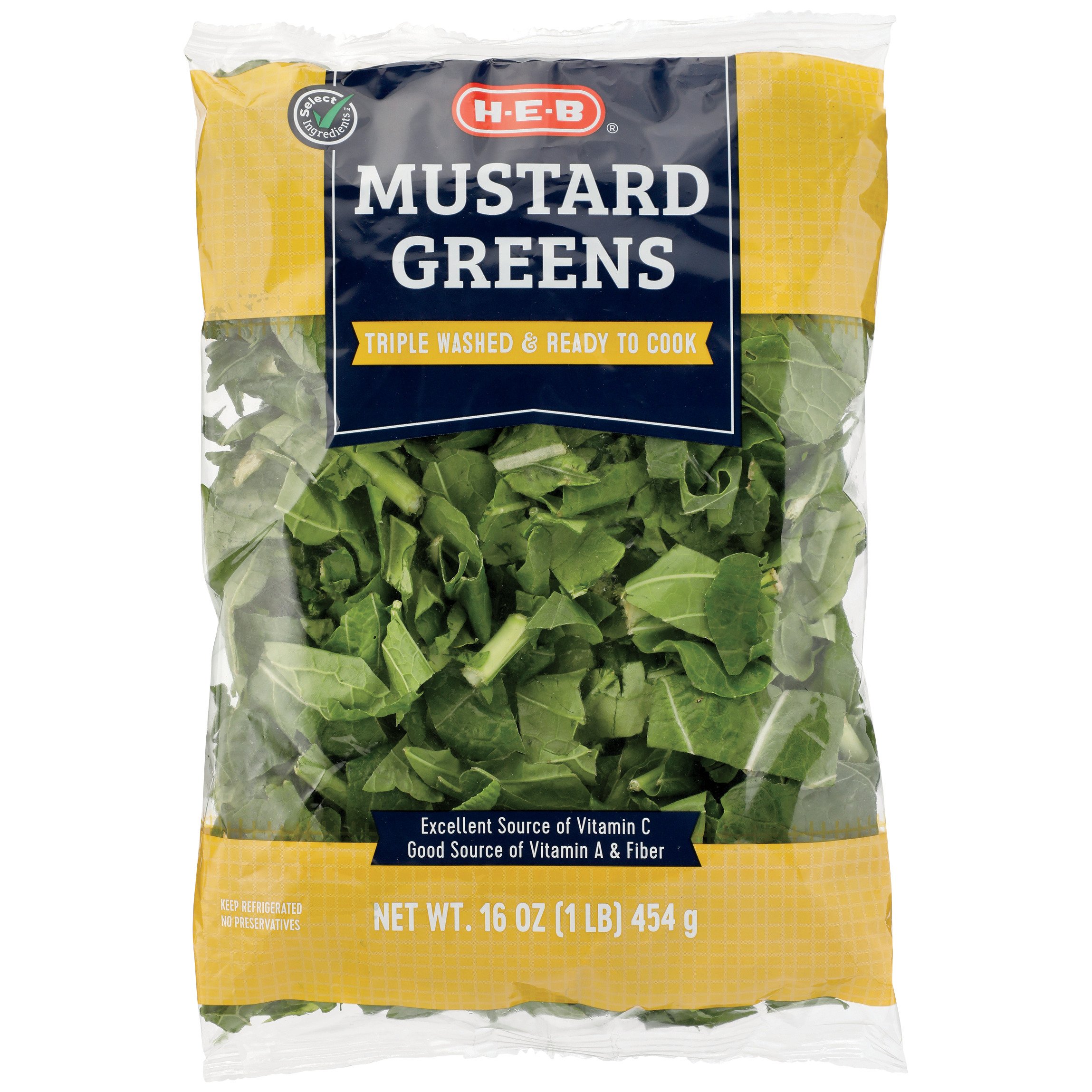 H-E-B Fresh Mustard Greens