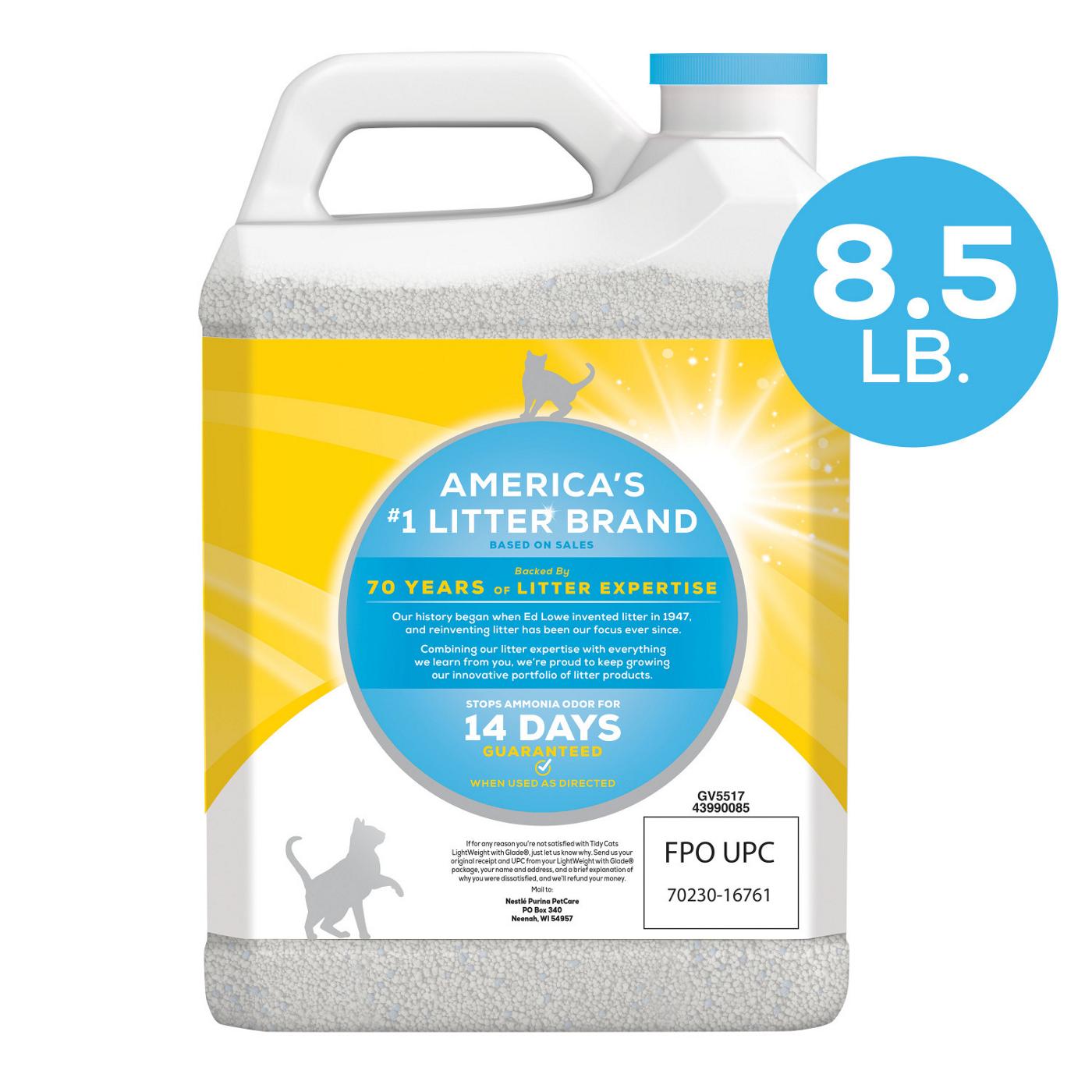 Tidy Cats Purina Tidy Cats Low Dust Clumping Cat Litter, LightWeight Glade Clear Springs Multi Cat Litter; image 2 of 2