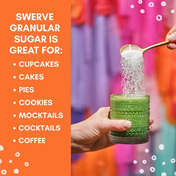 Swerve Keto-Friendly Granular Zero Calorie Sweetener, 12 oz