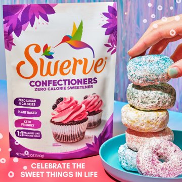 Swerve Keto-Friendly Confectioners Zero Calorie Sweetener, 12 oz