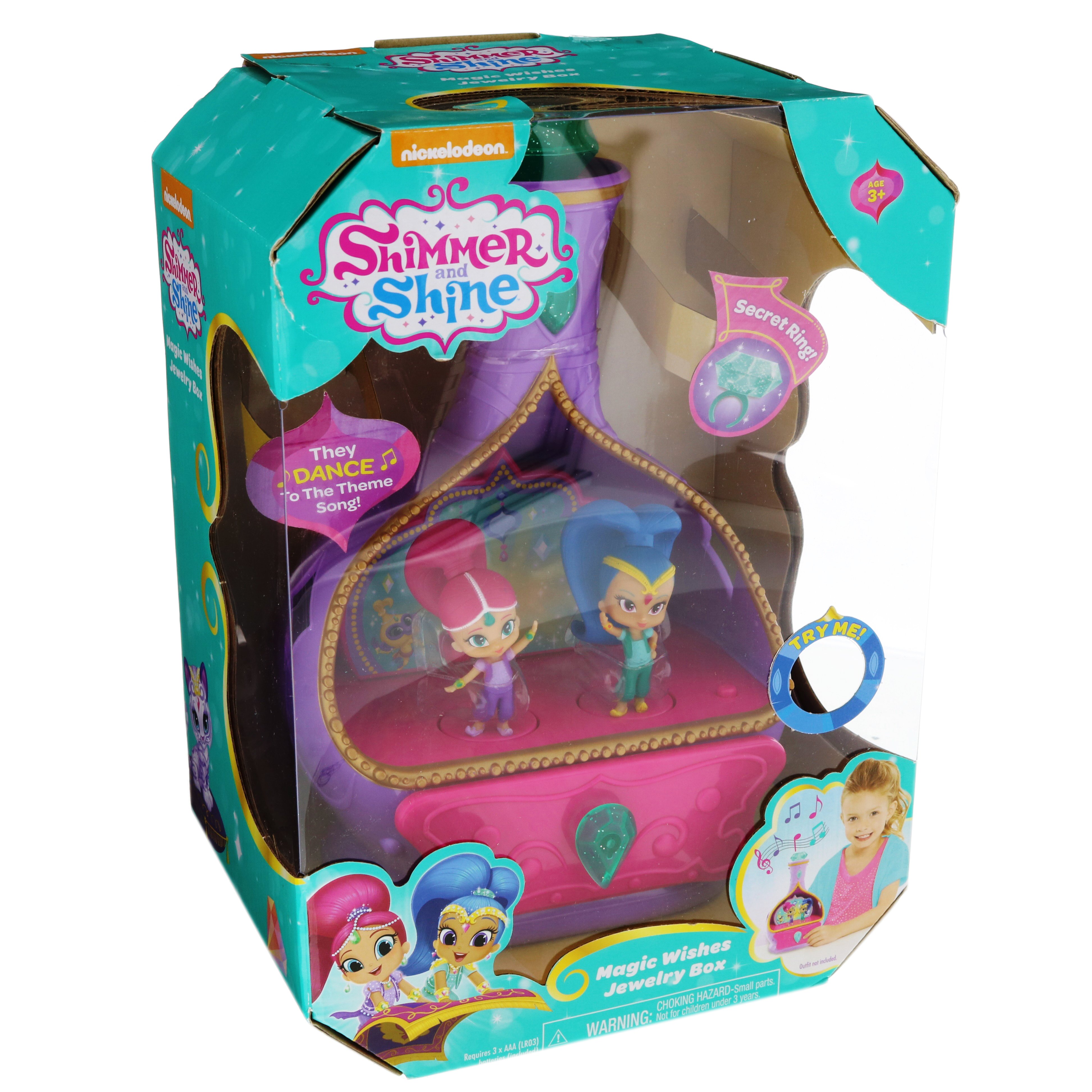 FisherPrice Shimmer & Shine Magic Wishes Jewelry Box Shop Playsets