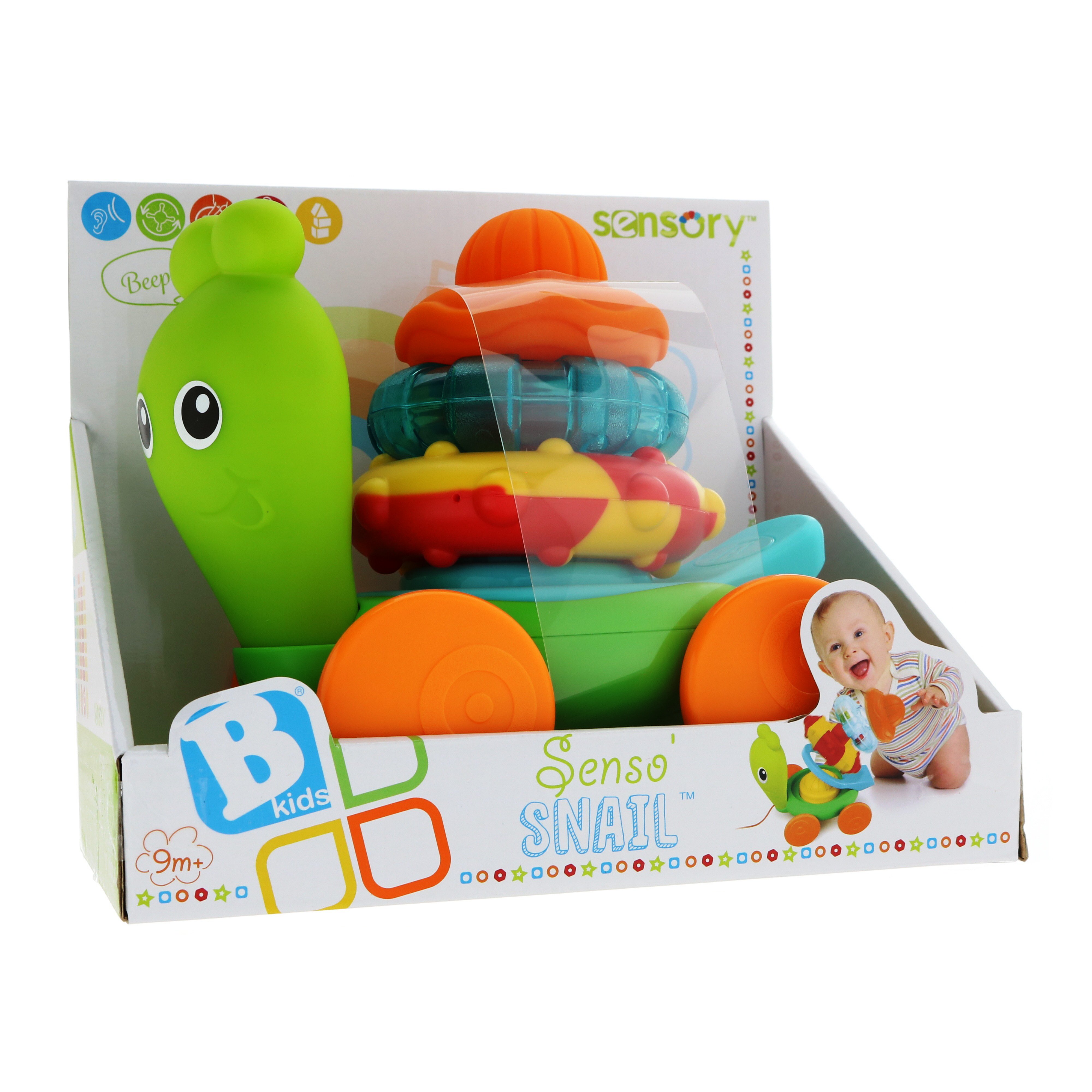 Blue Box Toys B kids Senso' Snail - Shop Baby Toys at H-E-B