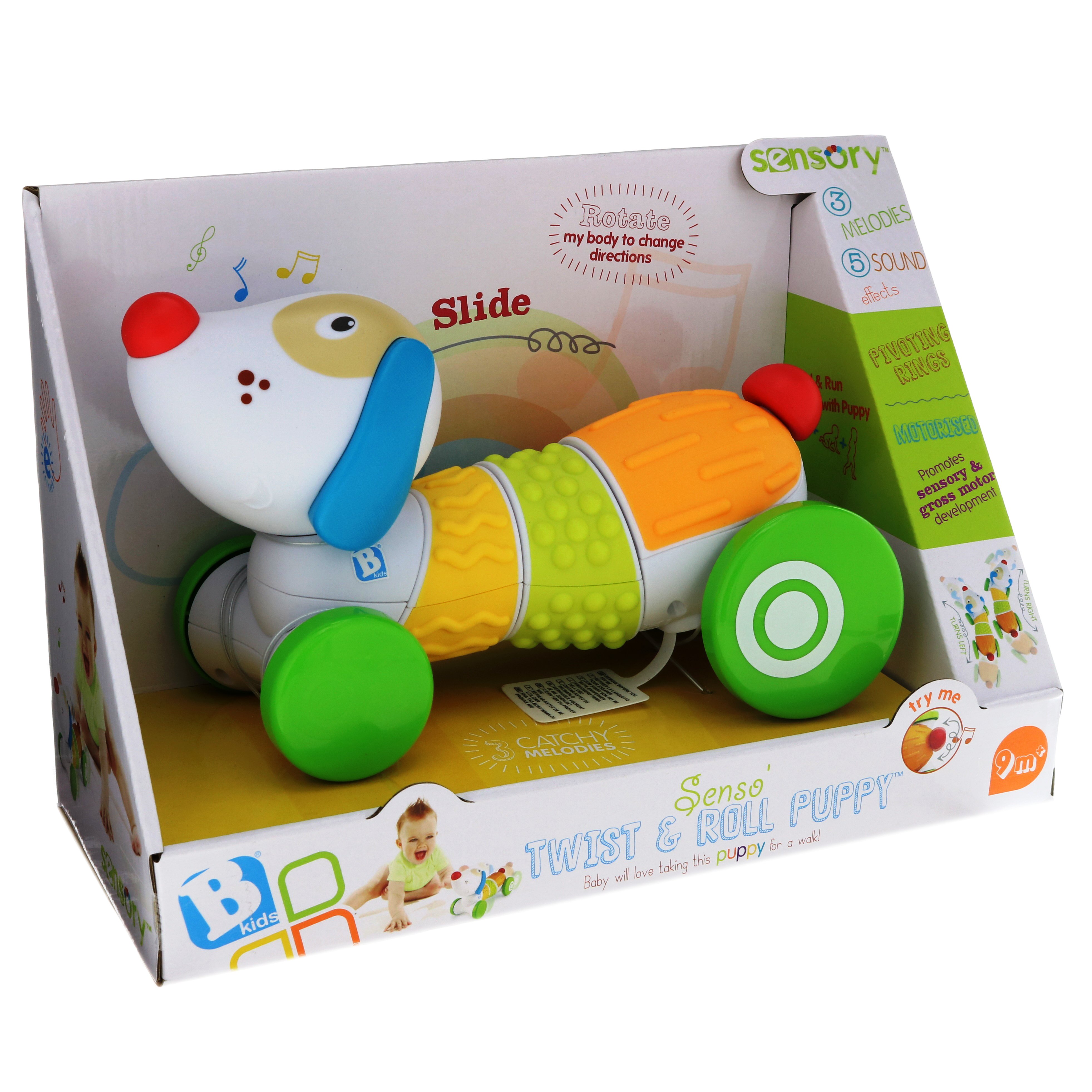 Blue Box Toys B kids Senso' Twist & Roll Puppy Pal - Shop Baby toys at ...