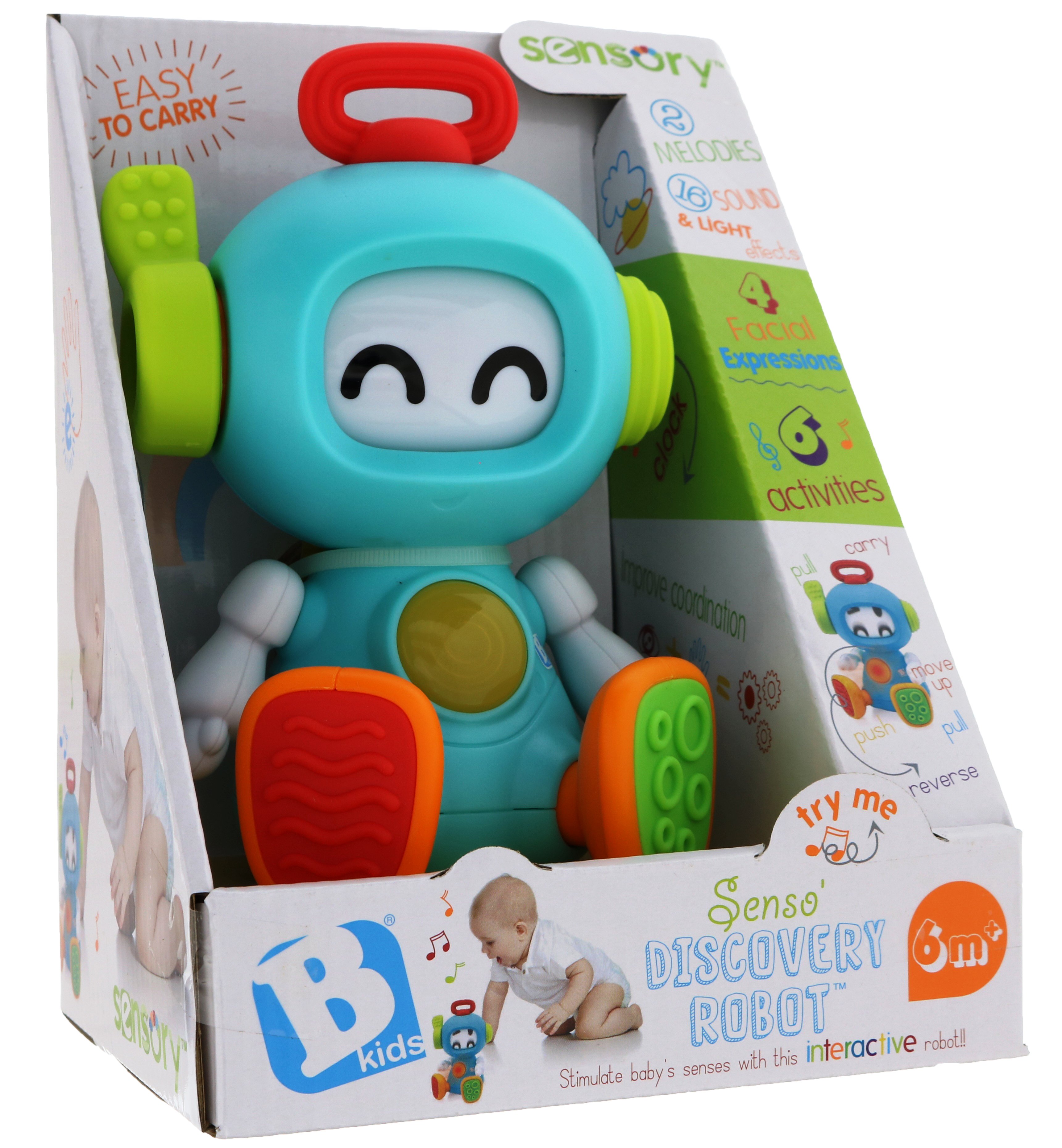 Blue Box Toys B kids Senso' Discovery Robot Shop Baby Toys at HEB