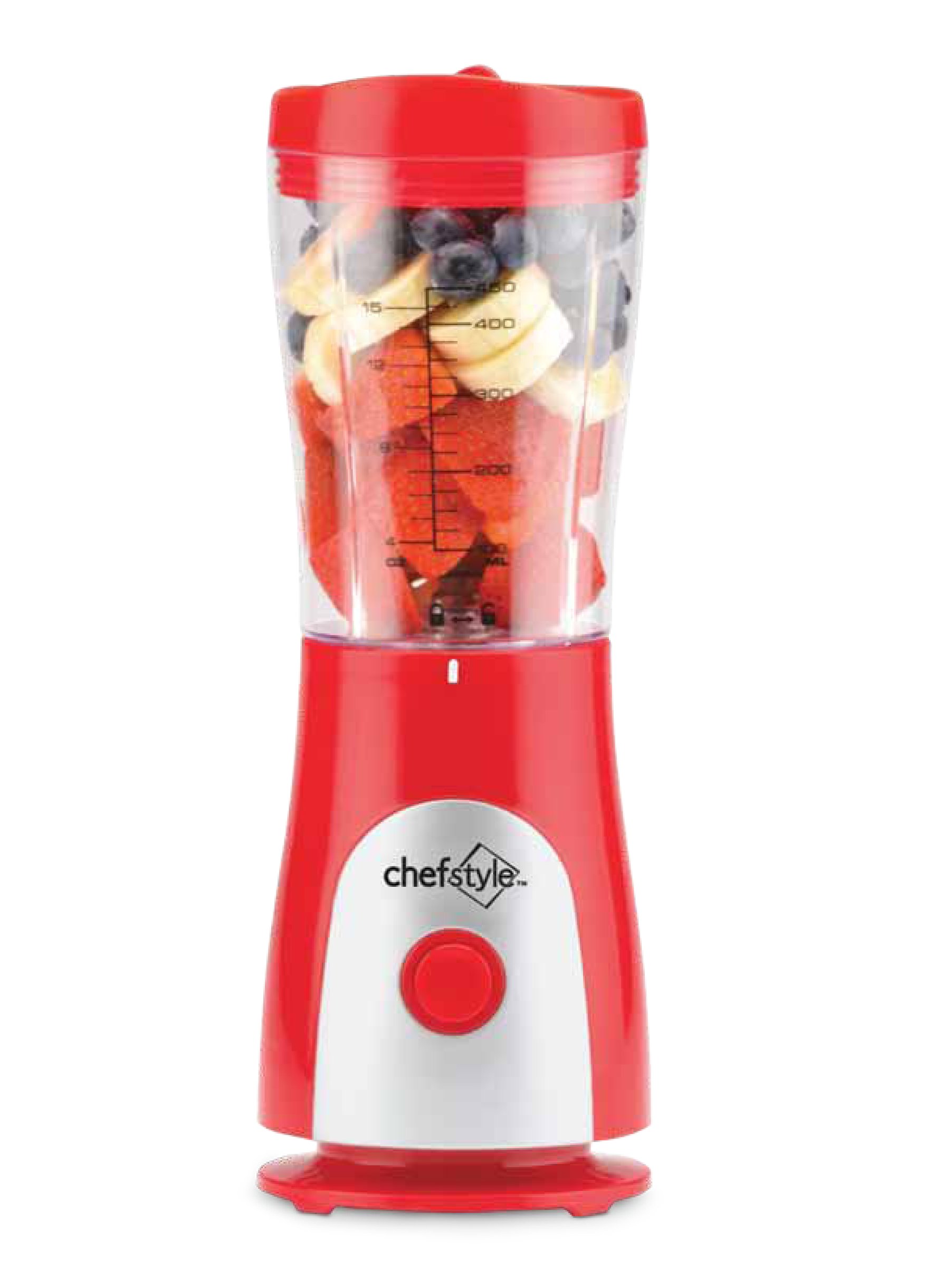 chefstyle 15oz Personal Blender, Red - Shop Blenders & at H-E-B