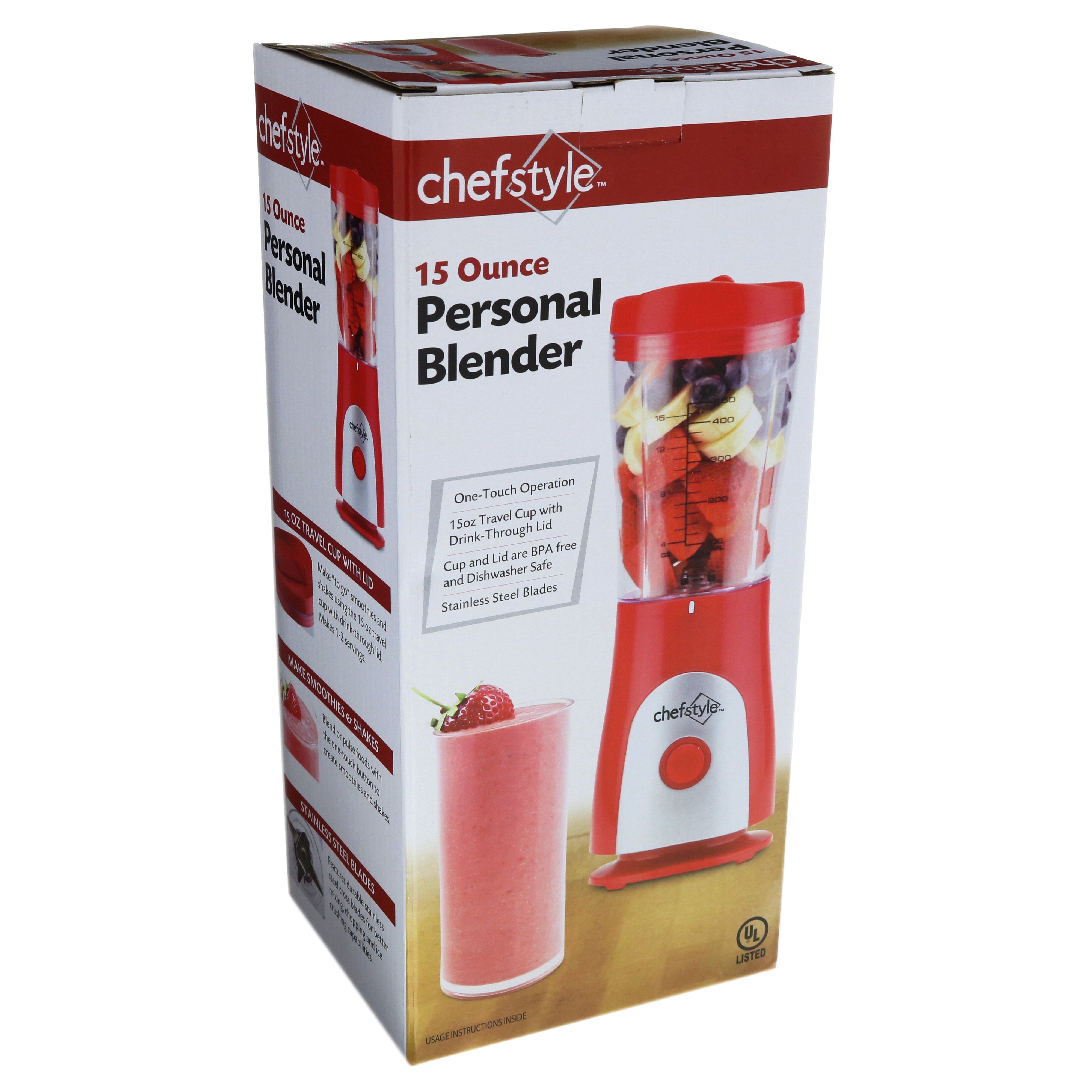 our goods Portable Blender - Scarlet Red - Shop Blenders & Mixers at H-E-B