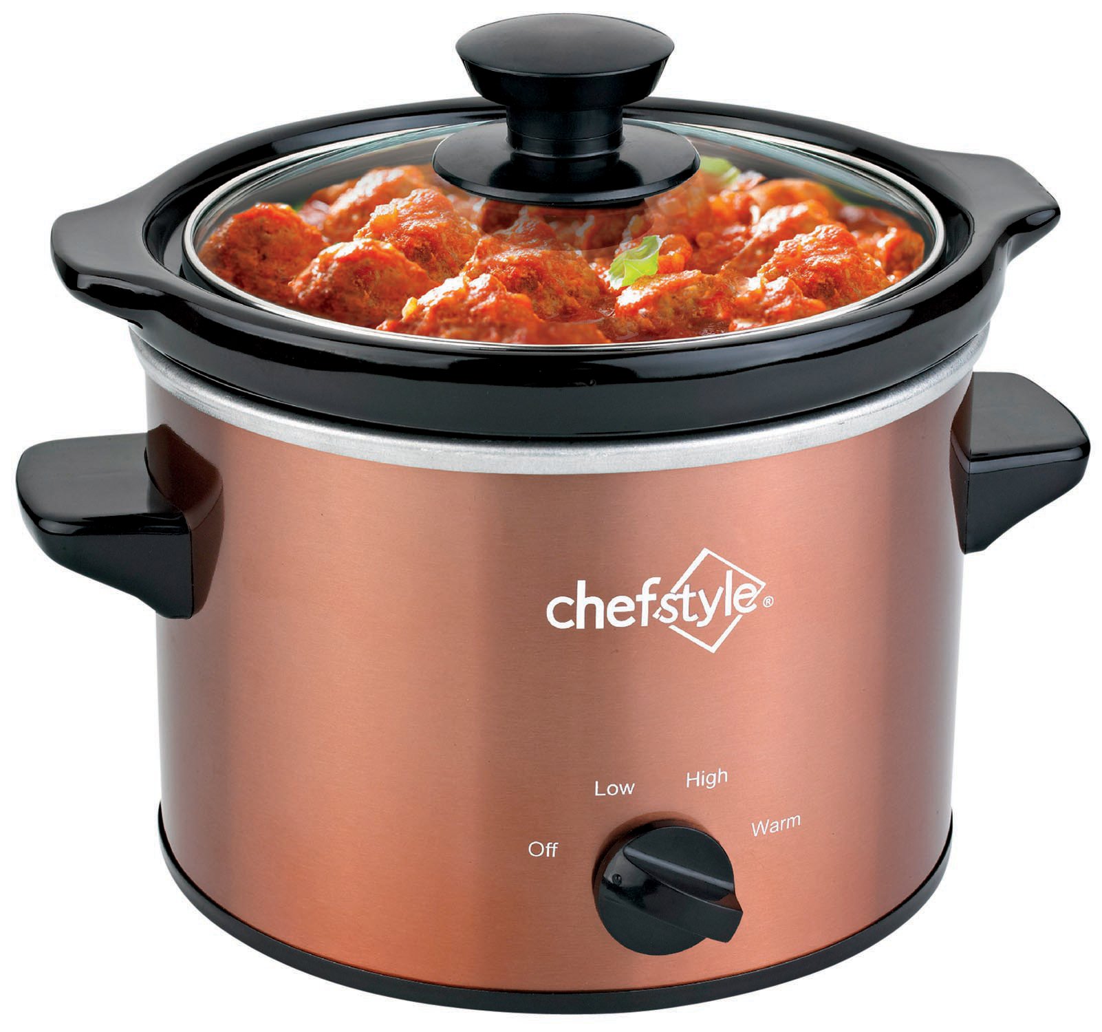 chefstyle 2 Quart Copper Slow Cooker Shop Appliances at HEB