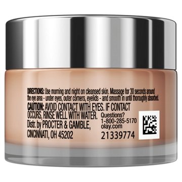 Olay Ultimate Eye Cream for Wrinkles, Puffy Eyes & Dark Circles, 0.4 oz