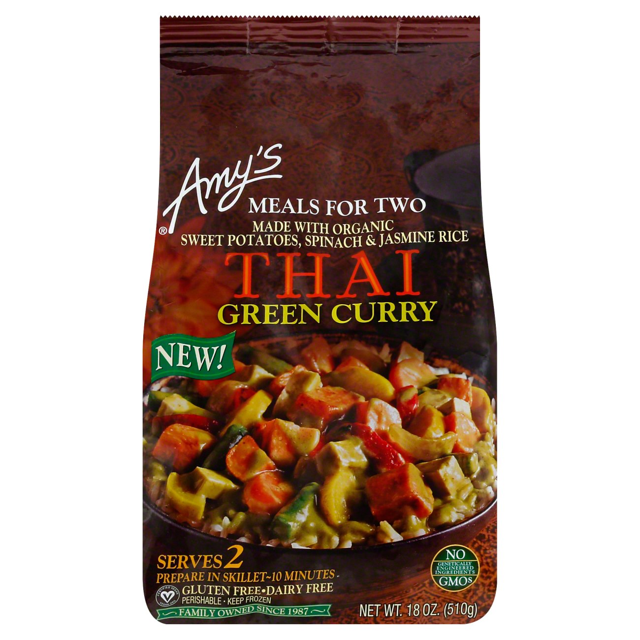 Amy s Meals For Two Thai Green Curry