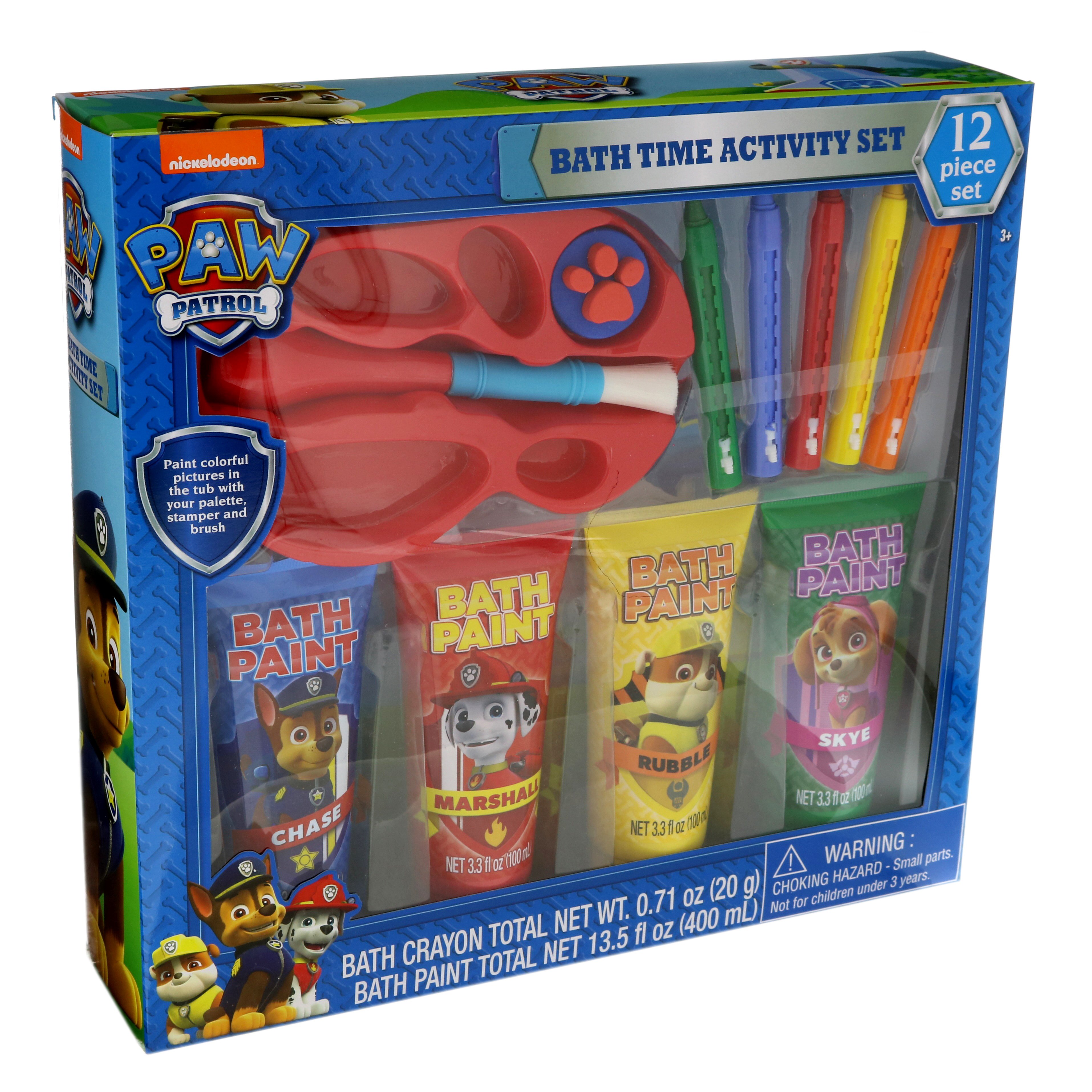 Paw Patrol Bath Time Activity Set Shop Bath & Skin Care at HEB