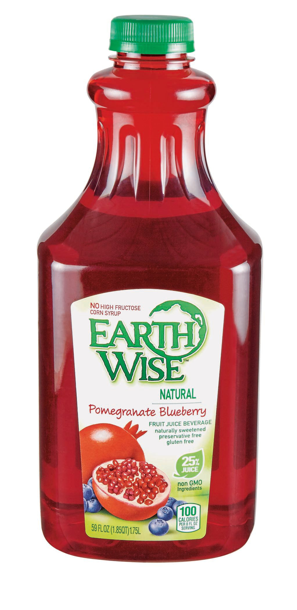 Earth Wise Natural Pomegranate Blueberry Juice Shop Juice at HEB