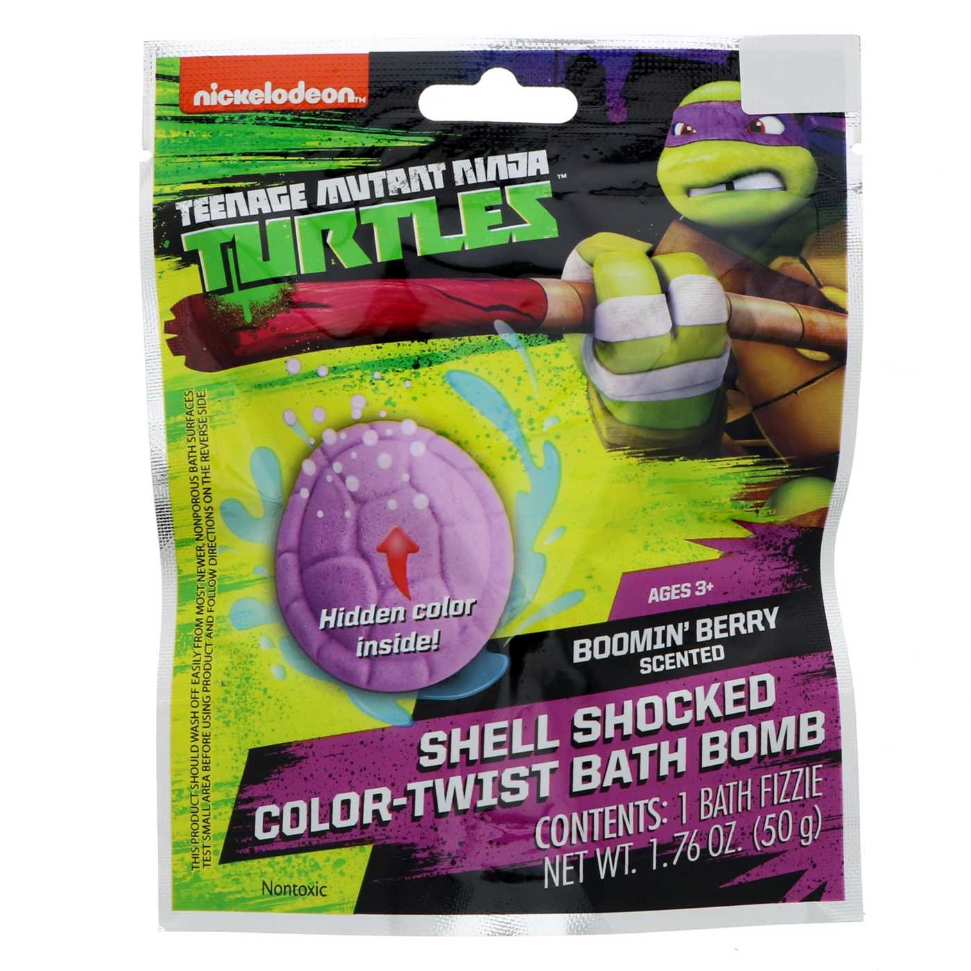 Teenage Mutant Ninja Turtles Shell Shocked Bath Bomb, Assorted Characters; image 3 of 4