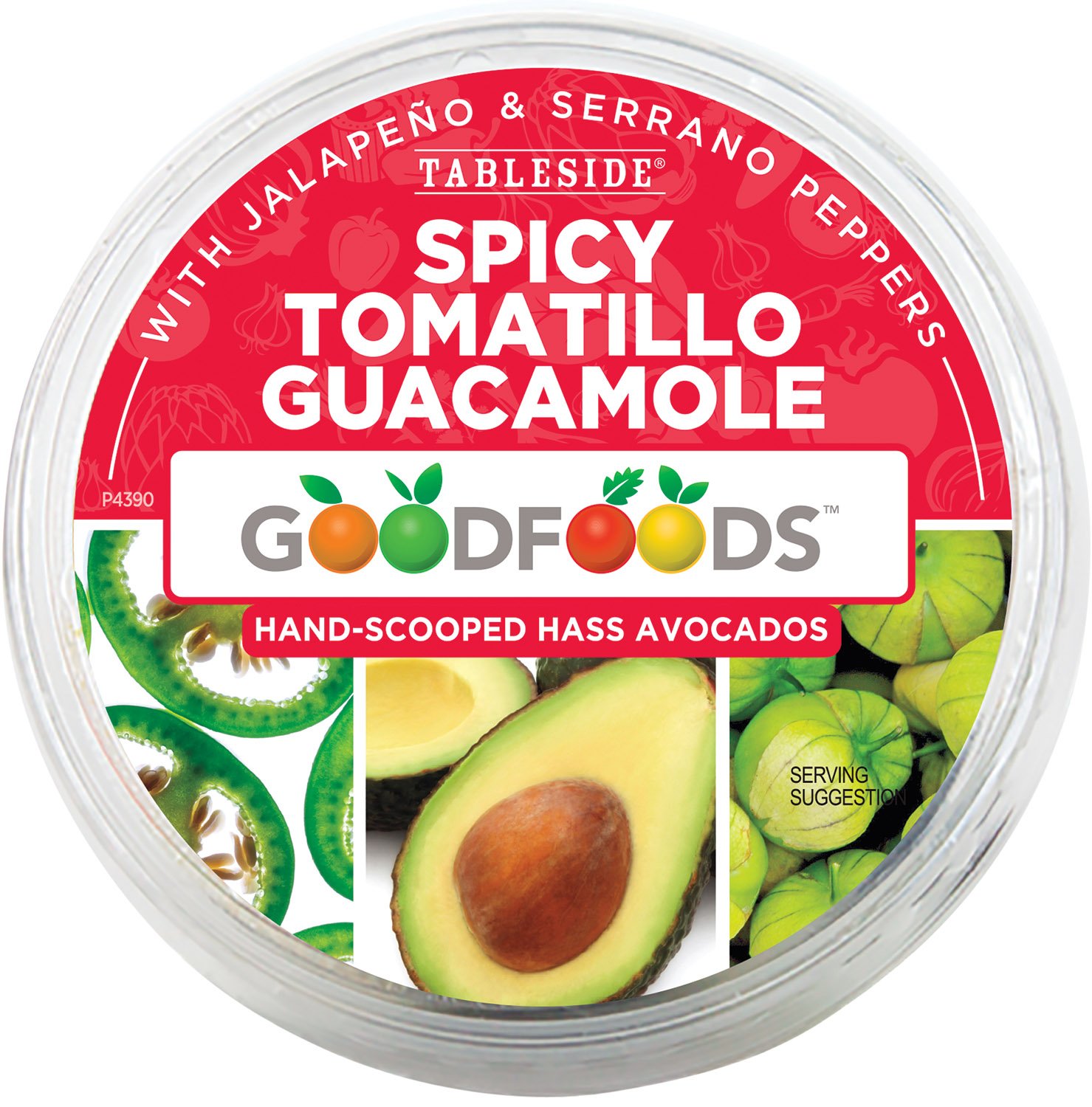 Good Foods Spicy Tomatillo Guacamole Shop at HEB