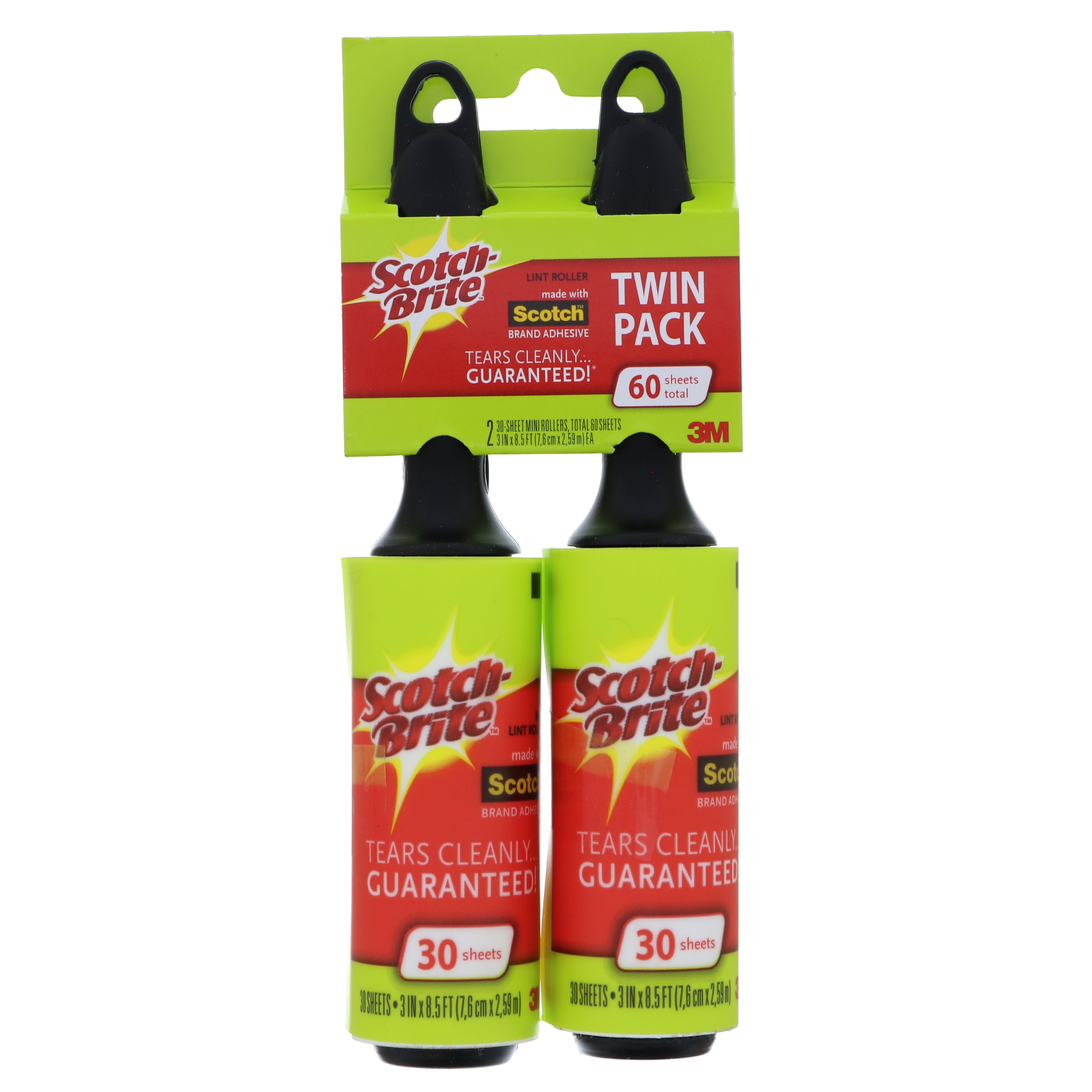 Scotch Travel Size Brite Mini Lint Roller Twin Pack - Shop Lint Rollers at  H-E-B