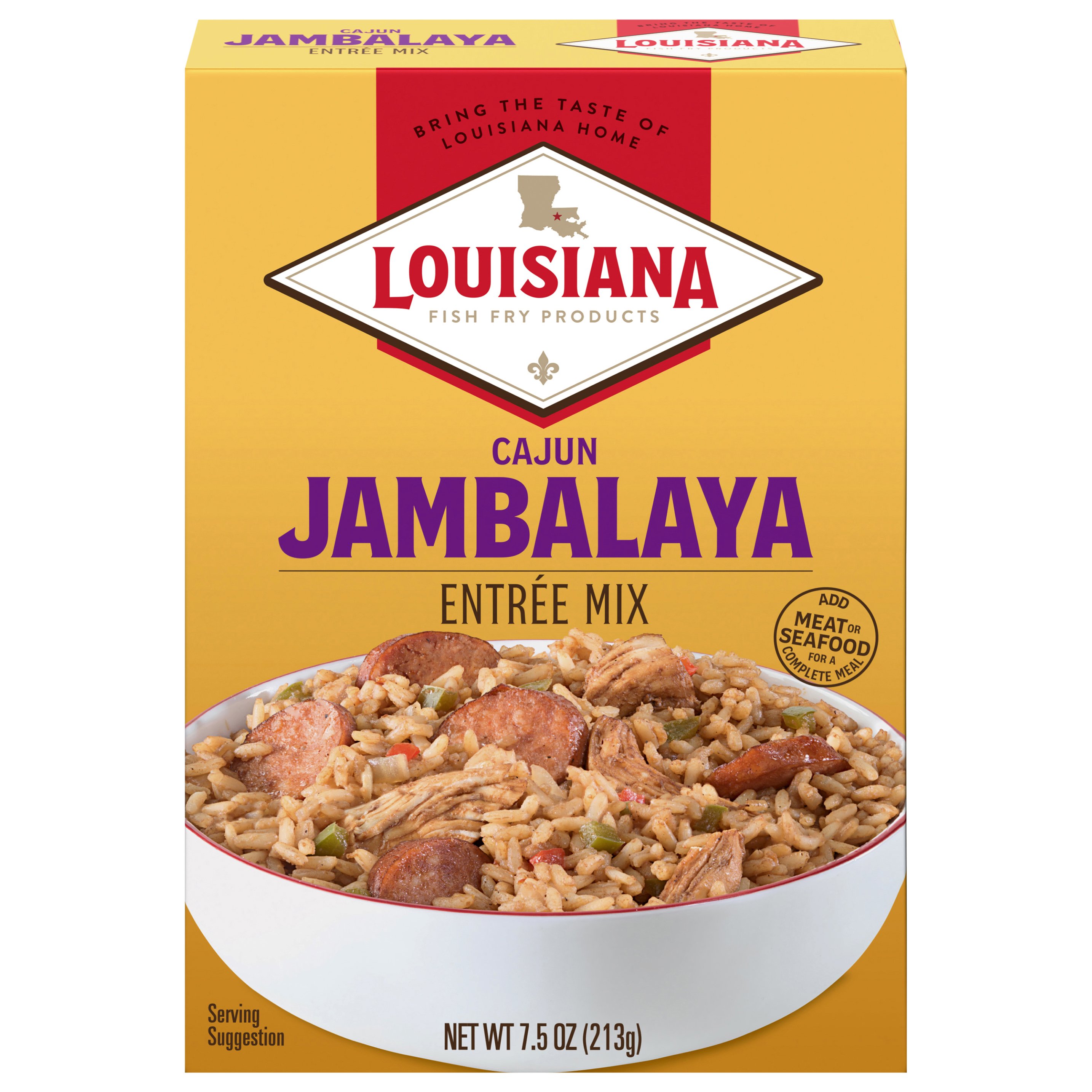 Louisiana Fish Fry Products Jambalaya Mix Shop Pantry Meals at HEB