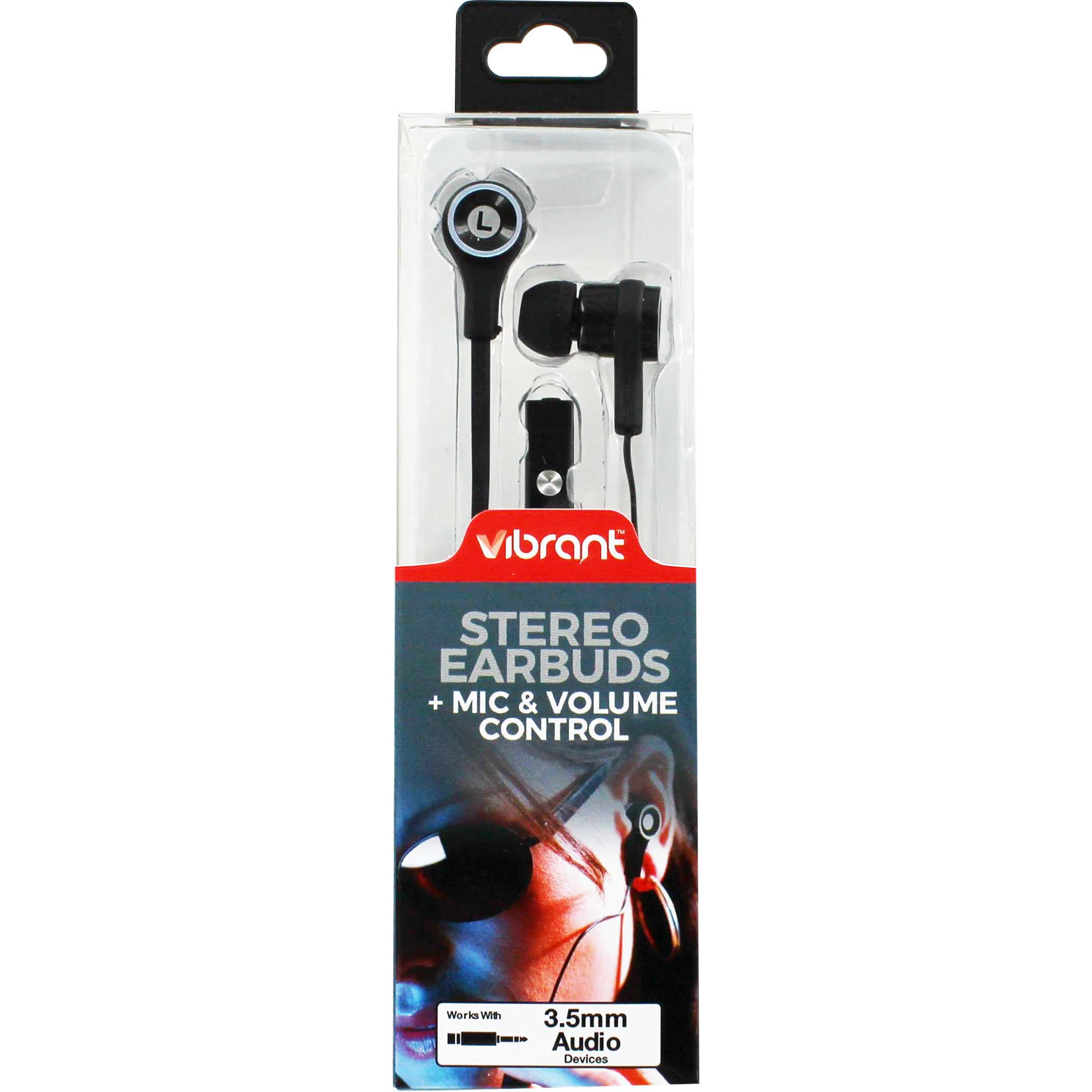 Moedig Concurreren Categorie Vibrant Hands Free Stereo Earbuds - Shop Electronics at H-E-B