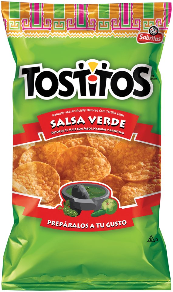 Tostitos Salsa Verde Tortilla Chips Shop Snacks Candy At H E B