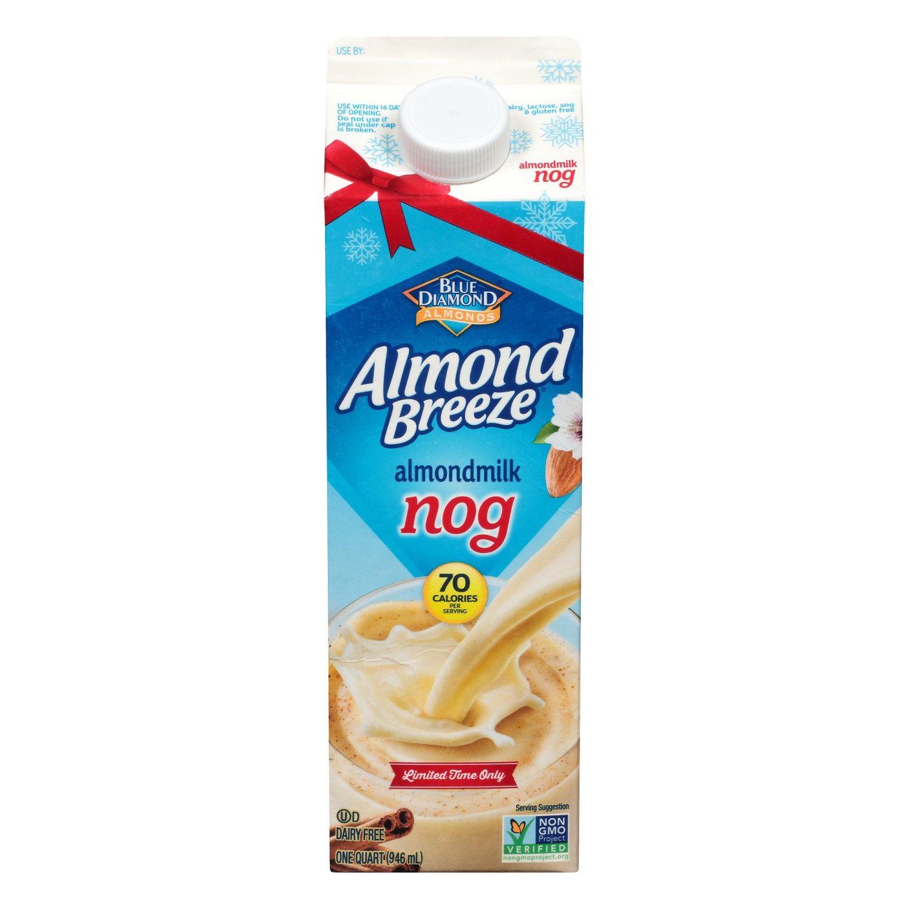 Blue Diamond Almond Breeze Classic Nog Shop Milk at HEB