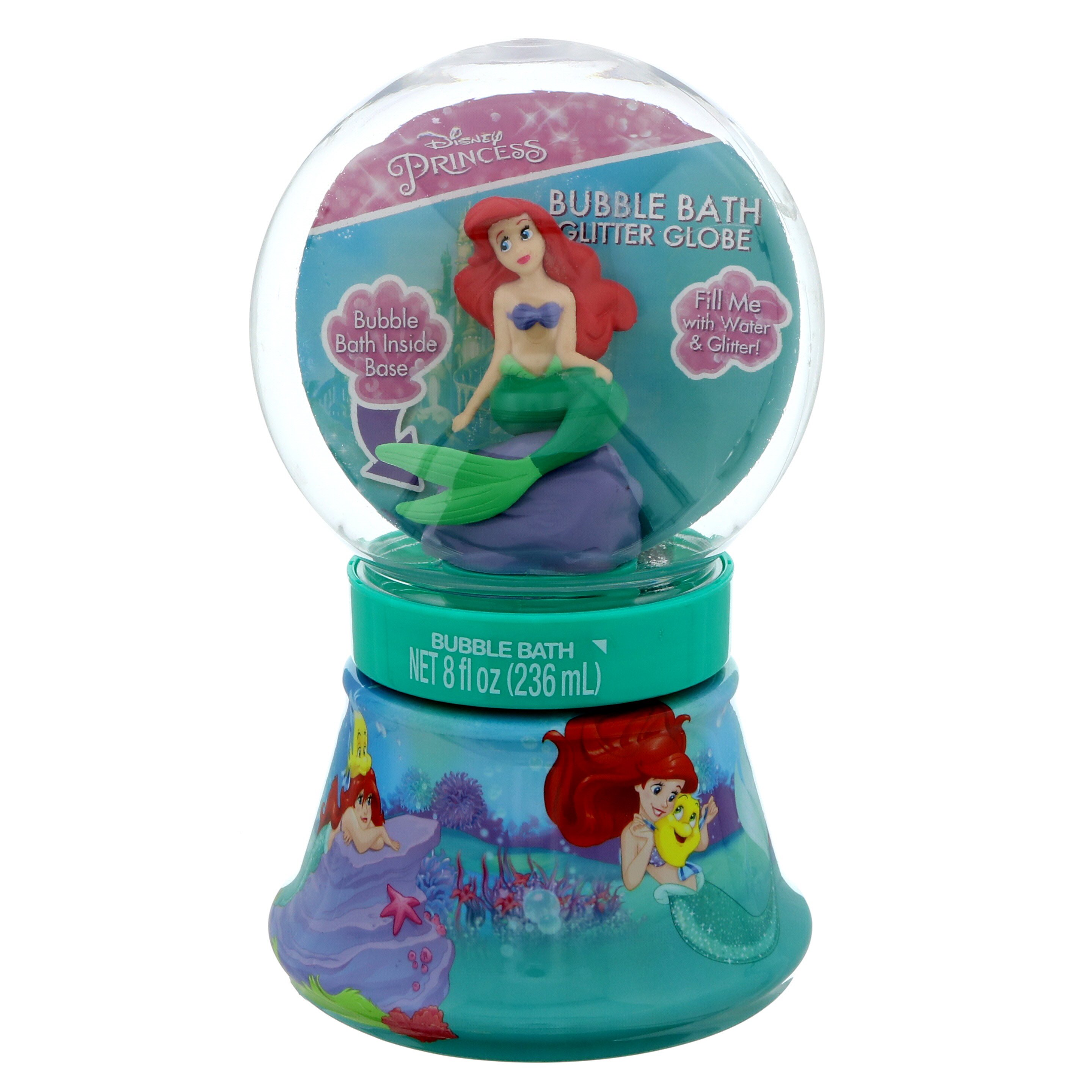 Disney Princess Ariel Bubble Bath Glitter Globe Shop Accessories At H E B 