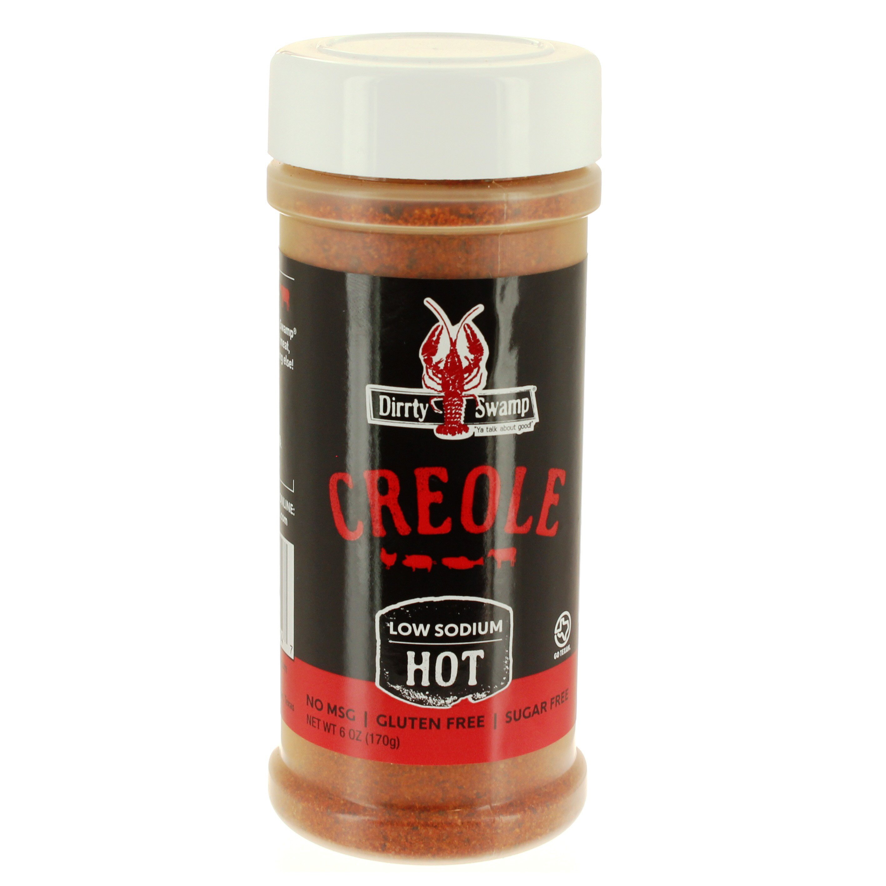 Dirrty Swamp Low Sodium Hot Creole All Seasoning Shop Spice mixes at