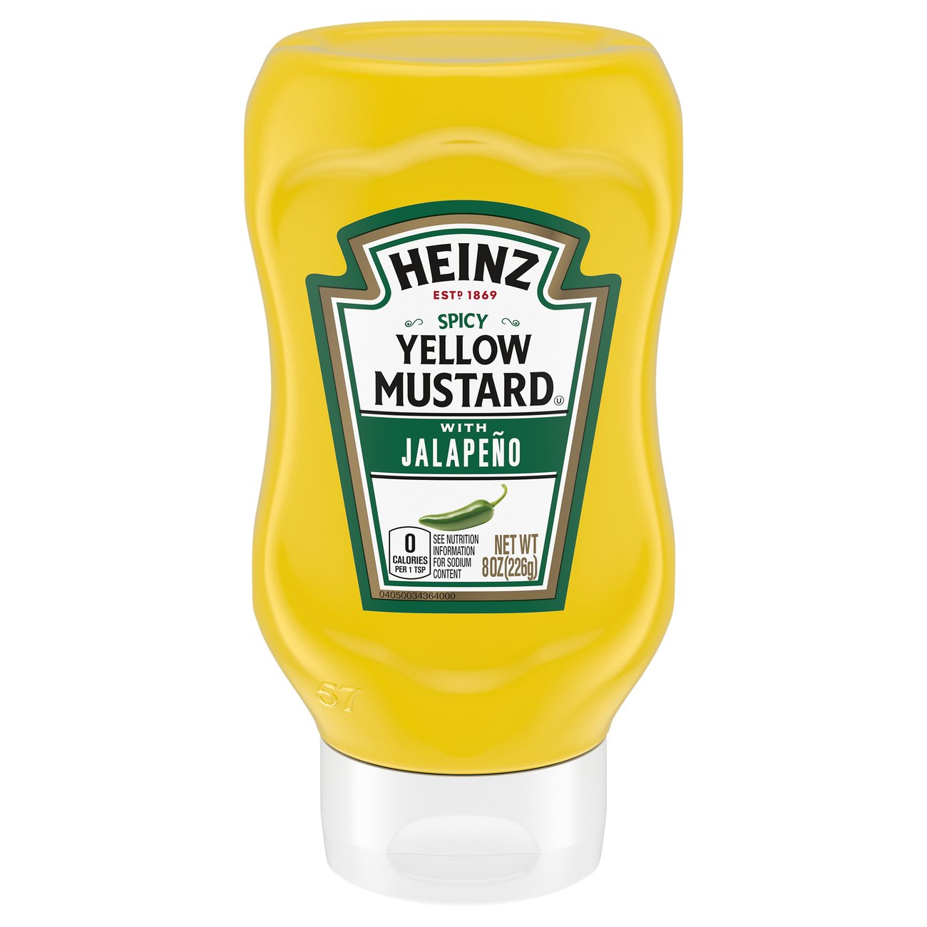 Heinz Spicy Yellow Mustard with Jalapeno Shop Mustard at HEB