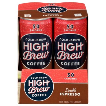 High Brew Double Espresso Coffee 4 pk Cans